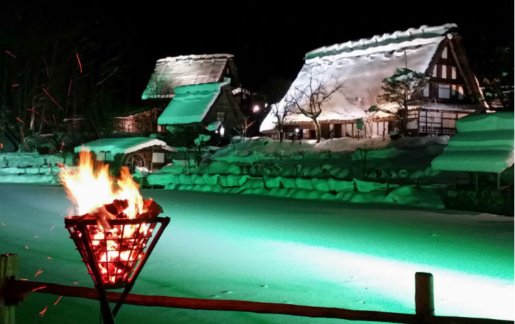 Fantastic Hida Village Illumination 1 Day Bus Tour from Nagoya