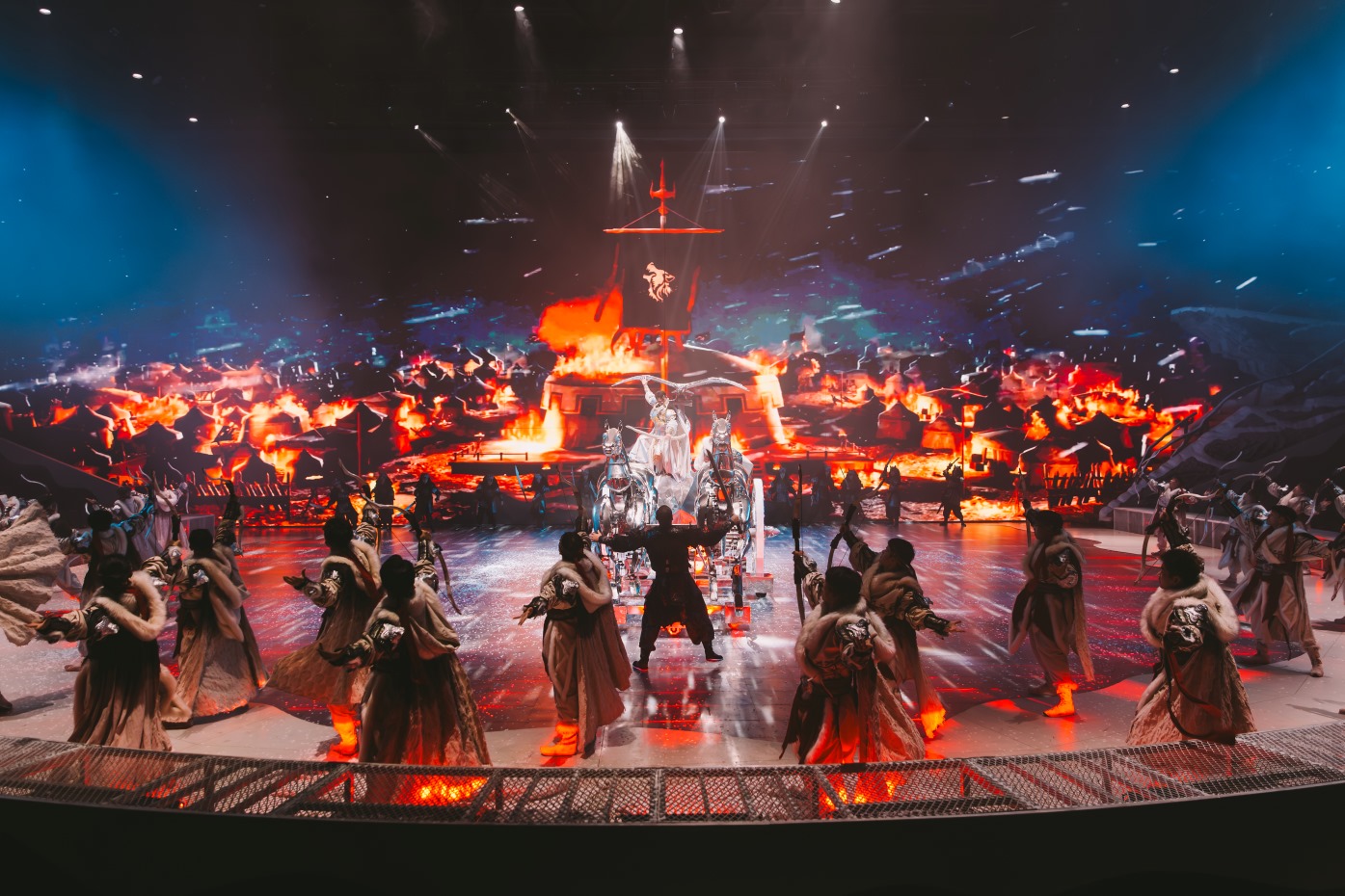 Tickets for the large-scale fantasy show "The King's Chariot" in Harbin.