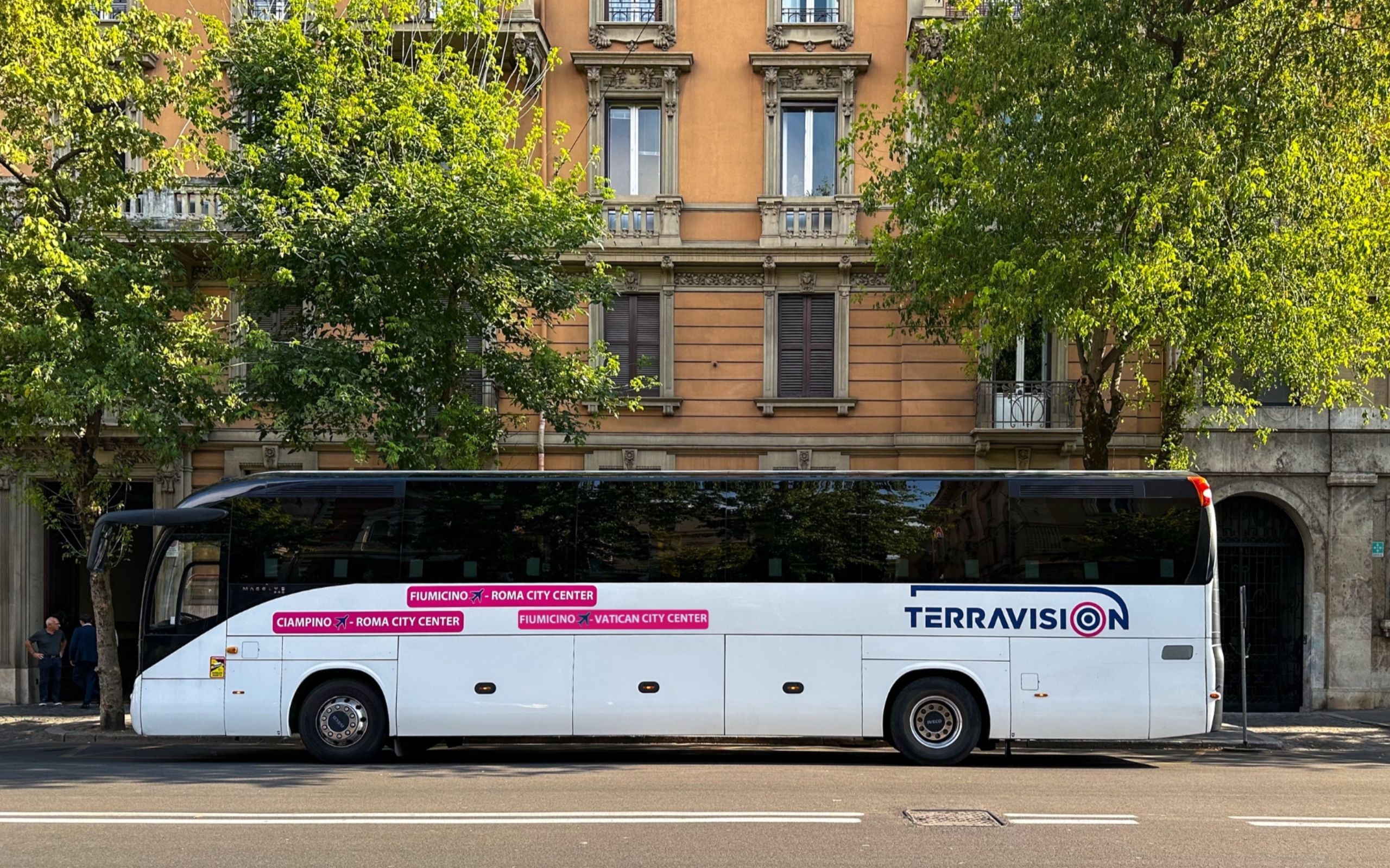 Start your Roman adventure stress-free aboard Terravision’s reliable, comfortable airport shuttle service to Vatican City