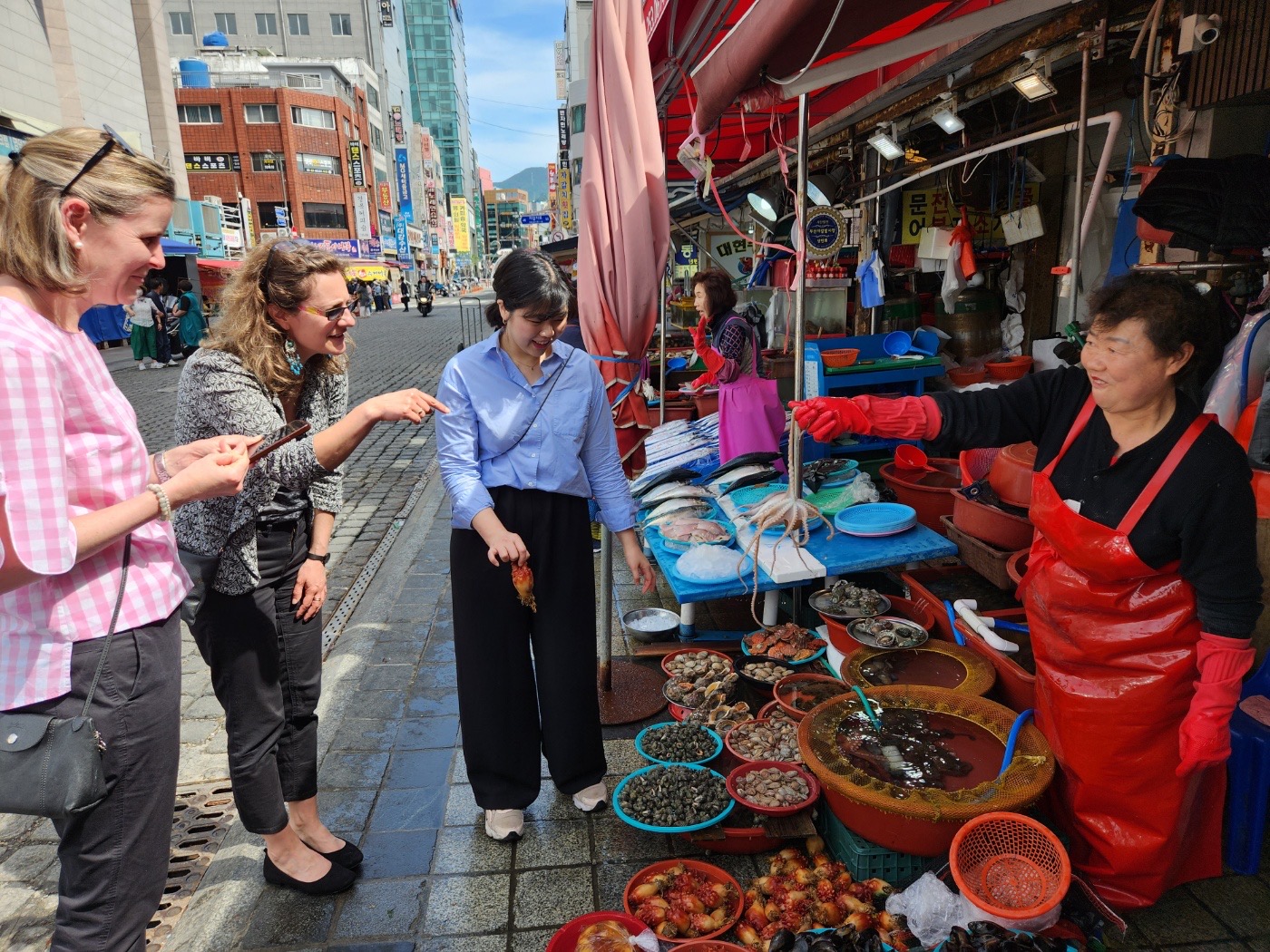 Busan Seafood Market Tour with Local Chef &amp; Seafood Feast