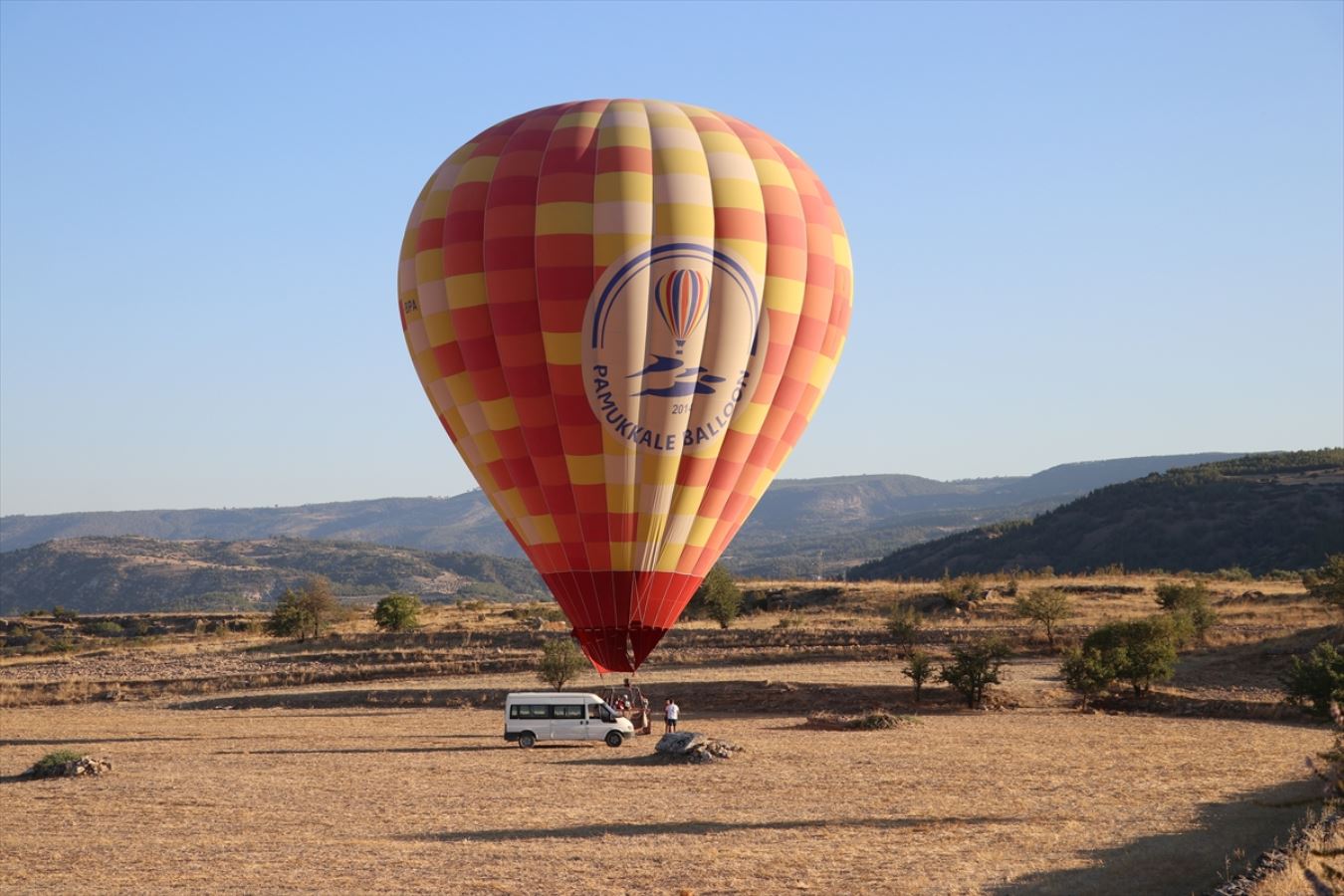 Pamukkale: Hot Air Balloon Flight with Hotel Transfer