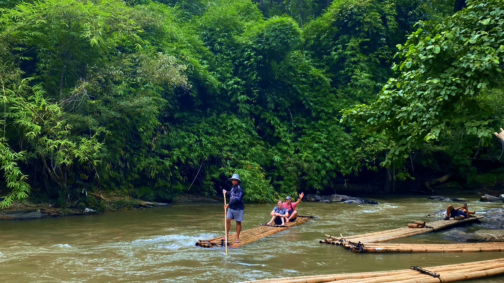清邁：湄旺徒步旅行和竹筏漂流私人遊