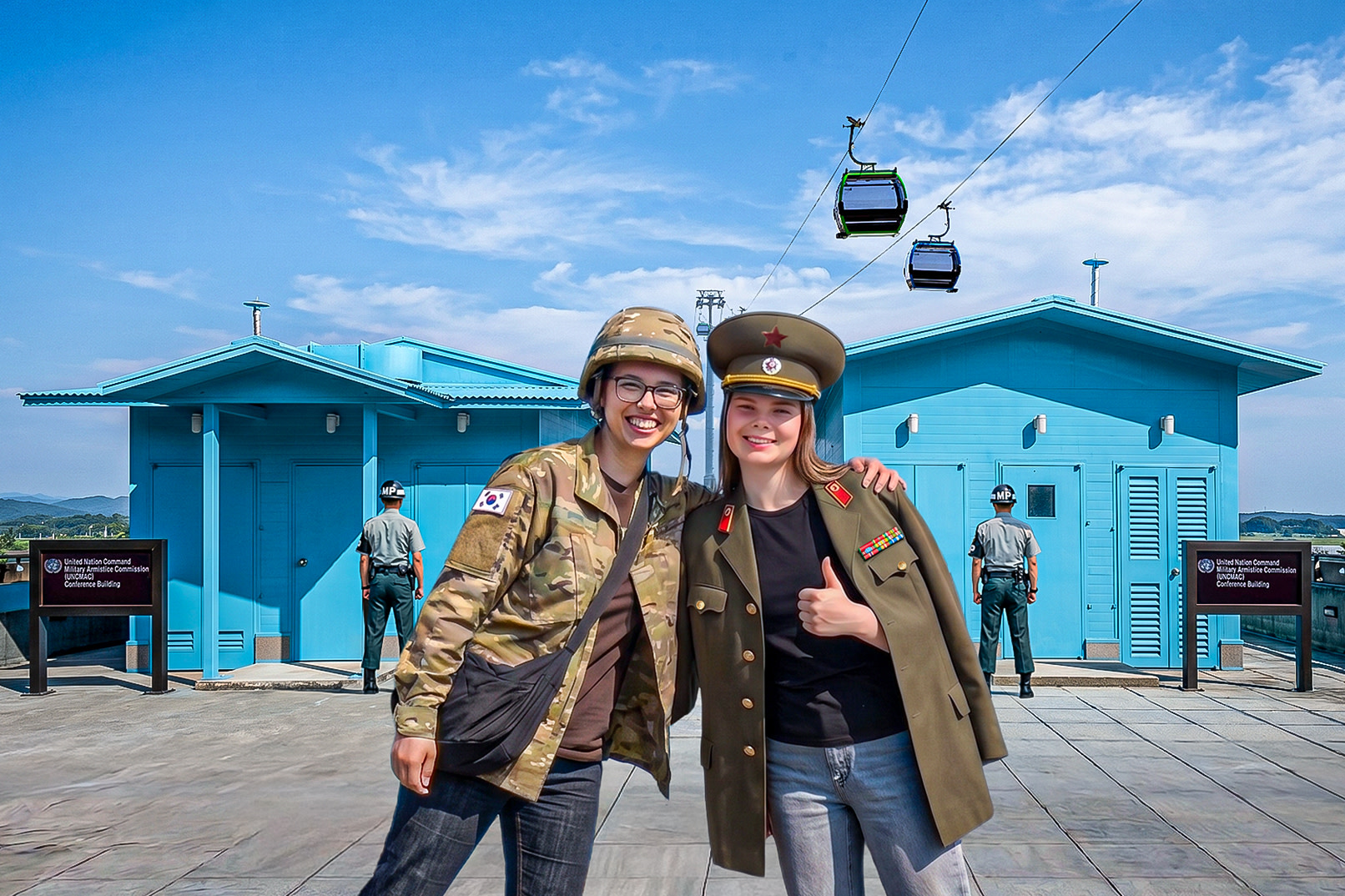 DMZ Guided Tour with optional Gondola / Suspension Bridge