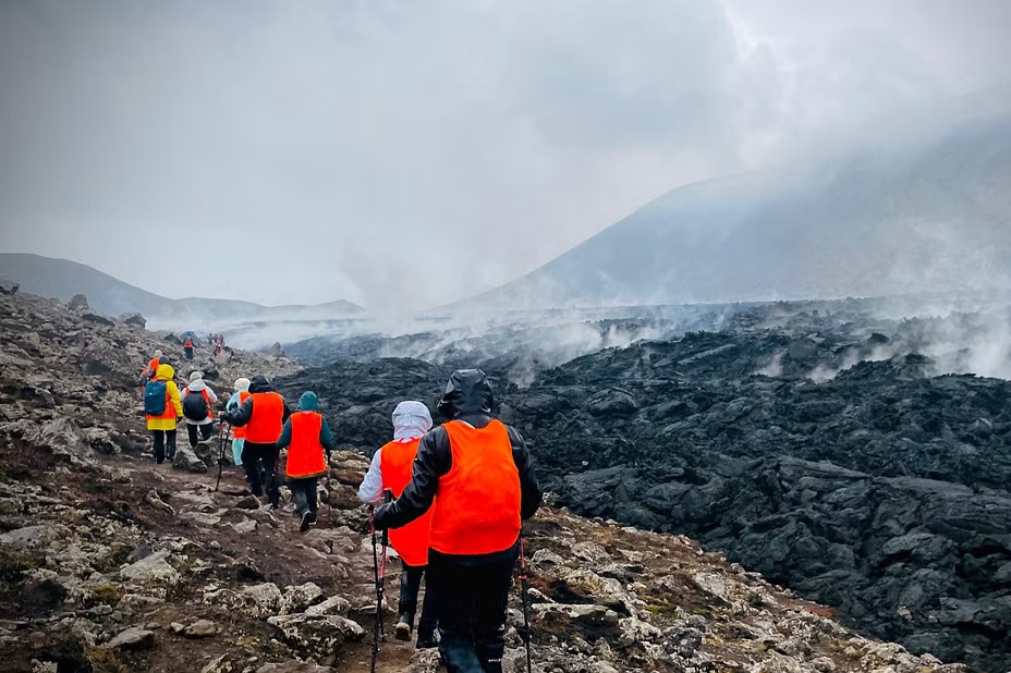 Iceland Geldingalur Valley Volcano Hiking Tour from Reykjavik