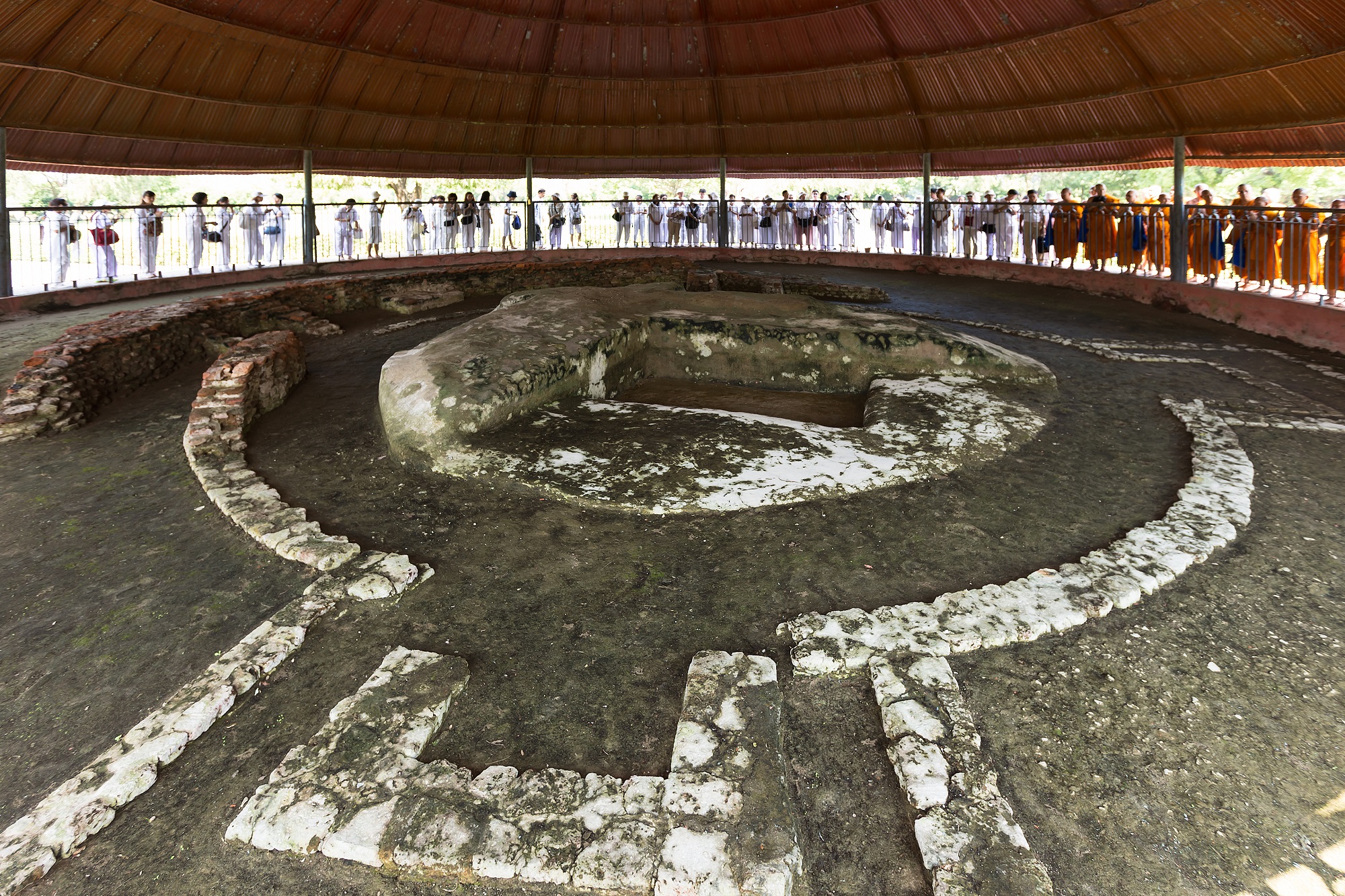 Buddha_s ashes stupa in Vaishali.