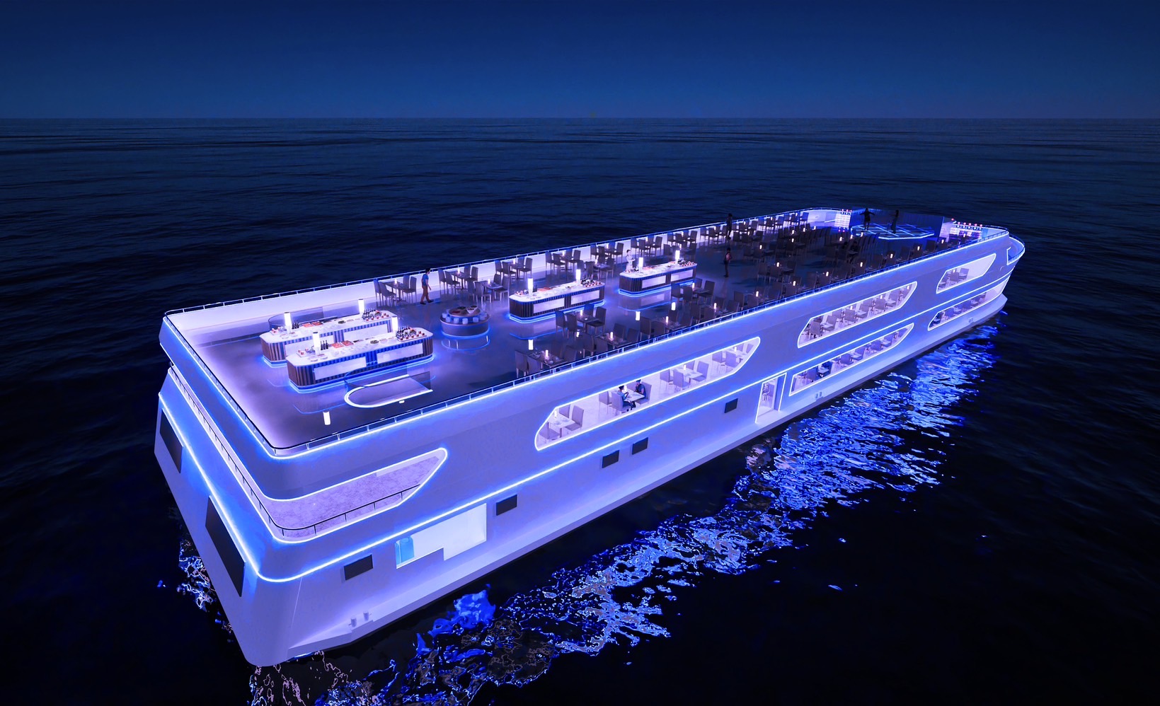曼谷豪華白色遊輪晚餐（The Luxury White Dinner Cruise in Bangkok）