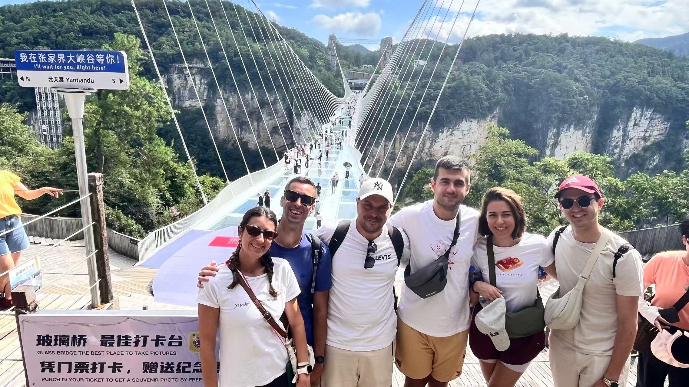 Day 2: Zhangjaijie Grand Canyon - Glass Bridge - Baofeng Lake. Meet your tour guide in the lobby of your hotel, heading directly to Zhangjiajie Grand Canyon.