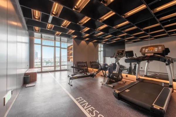 Hotel gym environment display picture