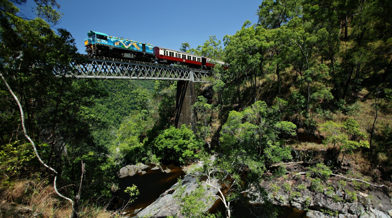 庫蘭達空中雨林纜車 & 觀光火車一日遊