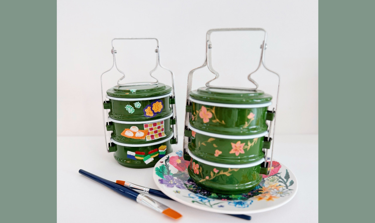 Tingkat Painting Workshop in Singapore by Sage Artelier 