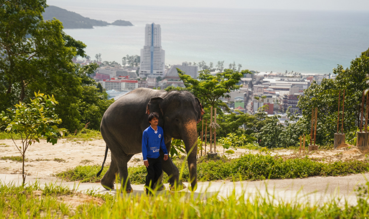 Patong Hill Tribe Elephant Village Morning & Afternoon Tour