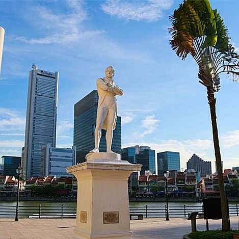 史丹福萊佛士爵士雕像 史丹福萊佛士爵士雕像