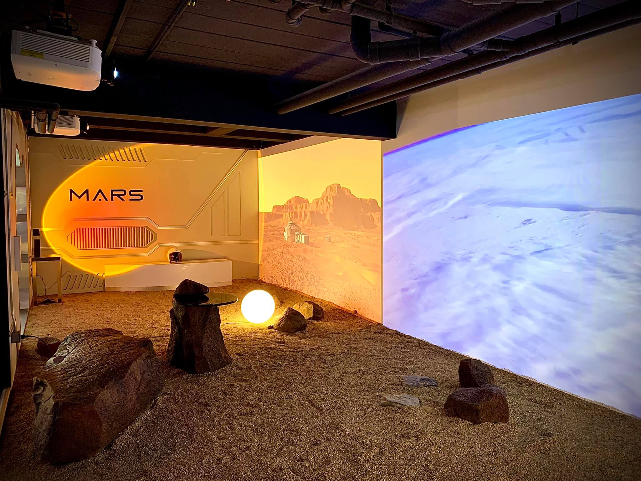 打卡風景如畫的拍照背景