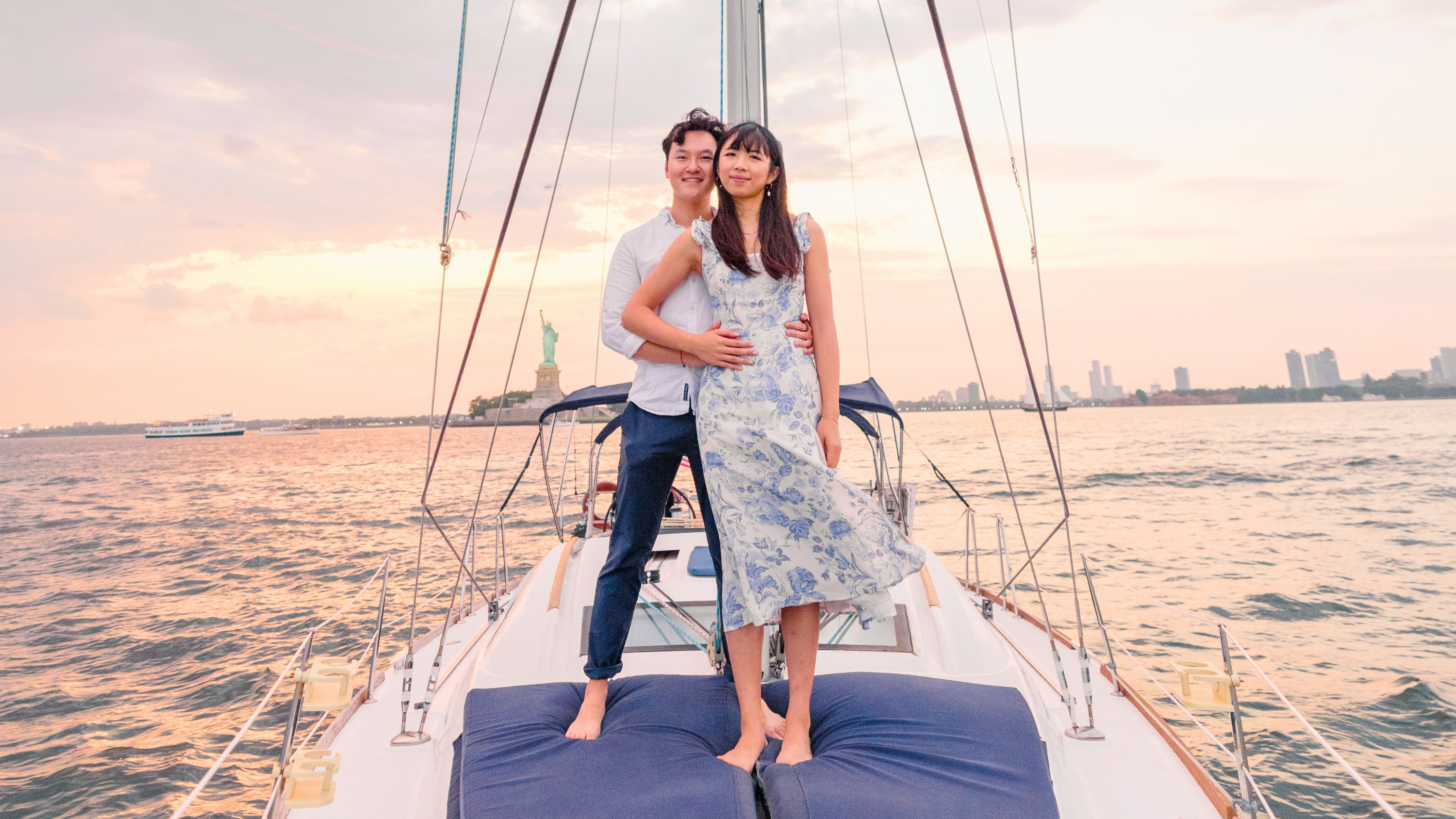 Drift along the Hudson for an unforgettable romantic NYC escape