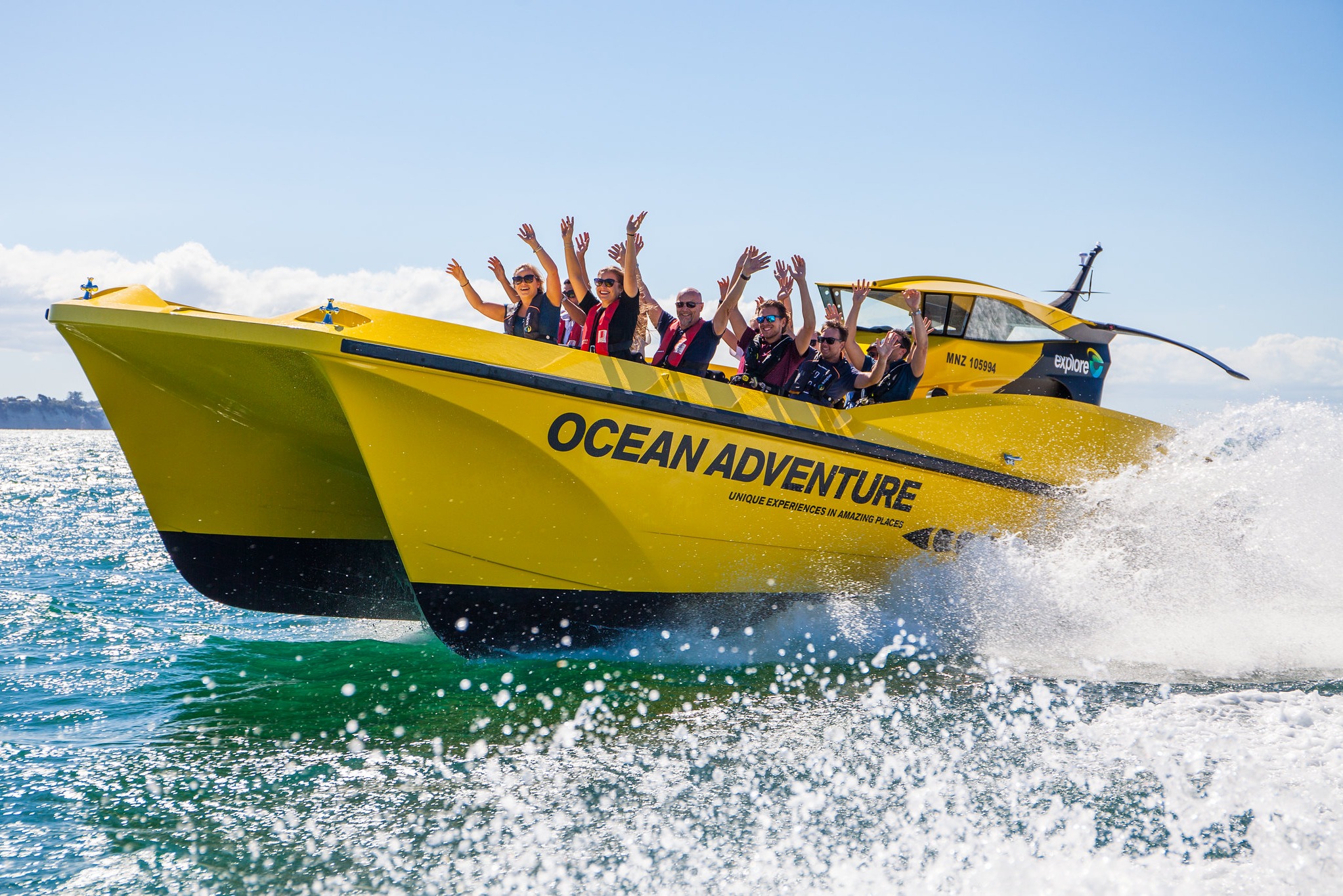 前往大教堂灣觀賞岩石之洞高速快艇 (Ocean Adventure Fast Boat to the Hole in the Rock)