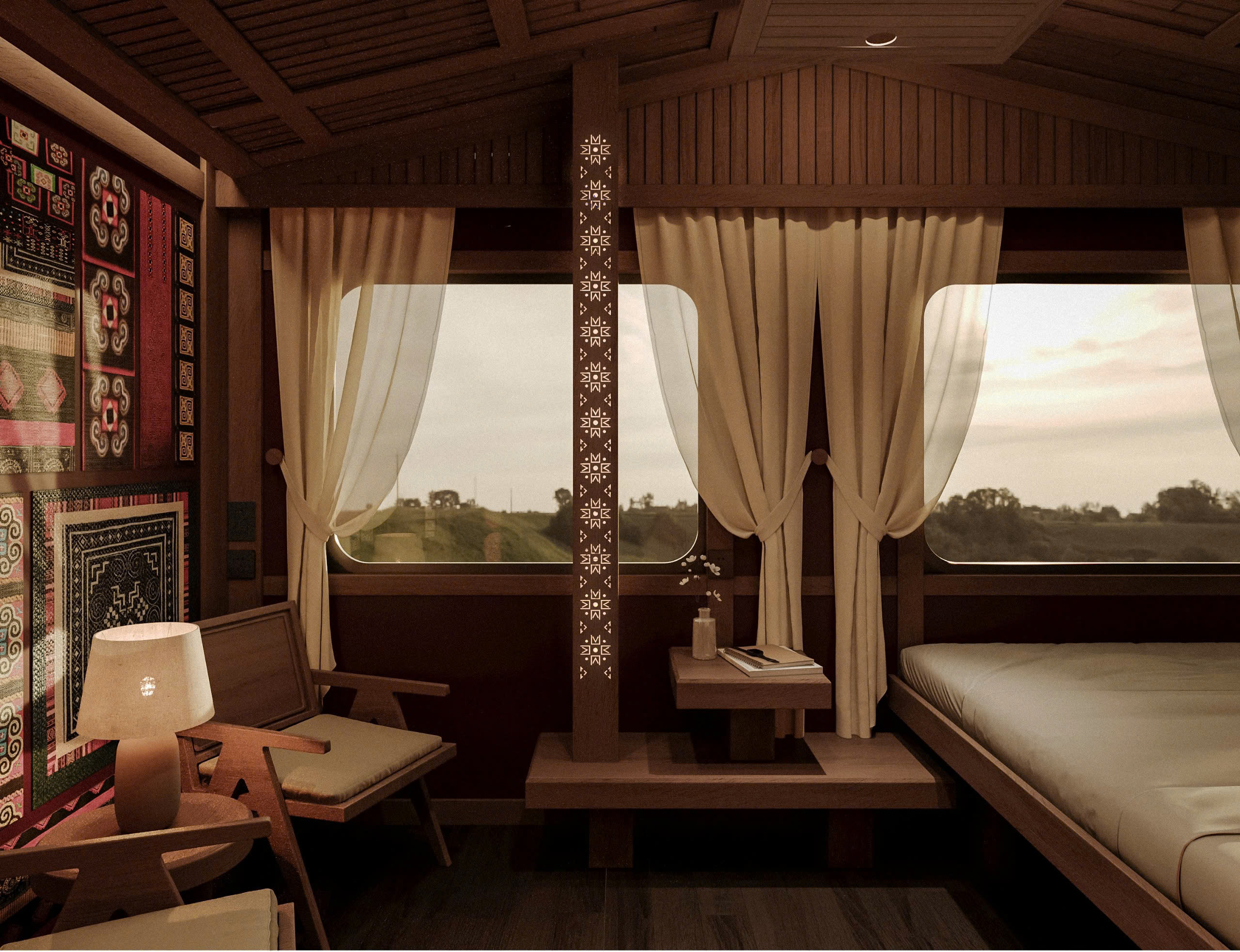 H’MONG Suite Queen Cabin