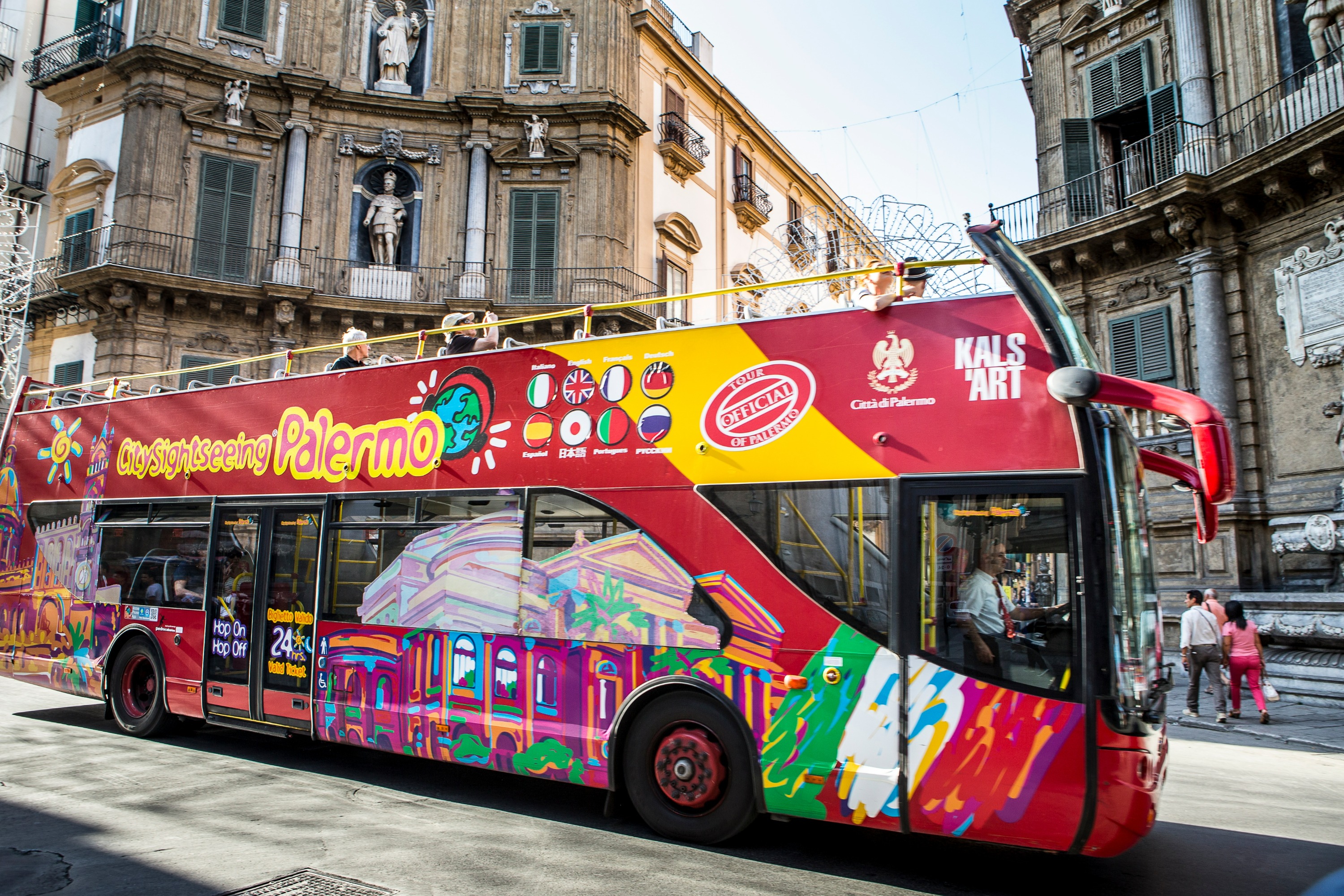Palermo Hop-On Hop-Off Bus by City Sightseeing