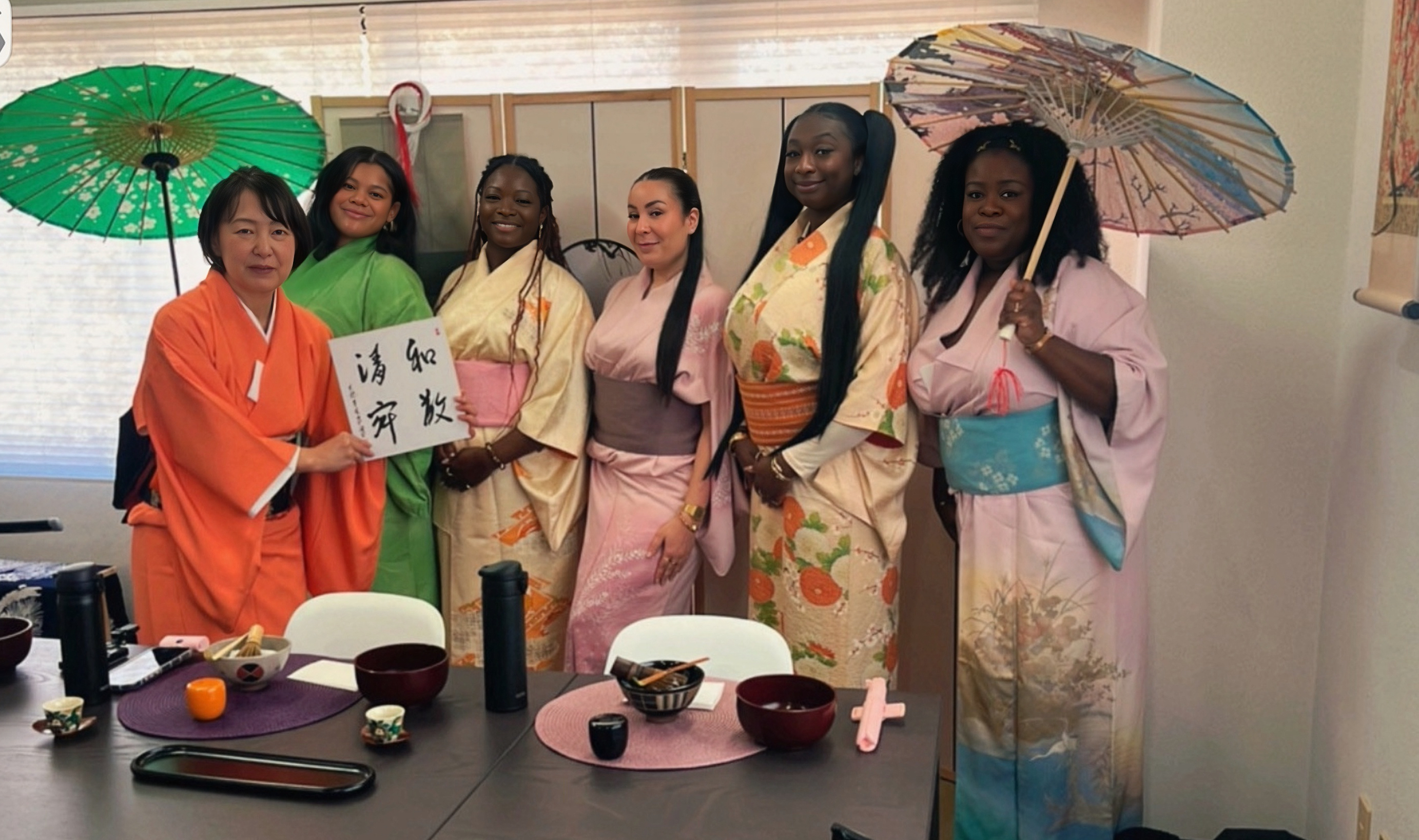 非常適合團體——一起享受穿和服和拍照的樂趣