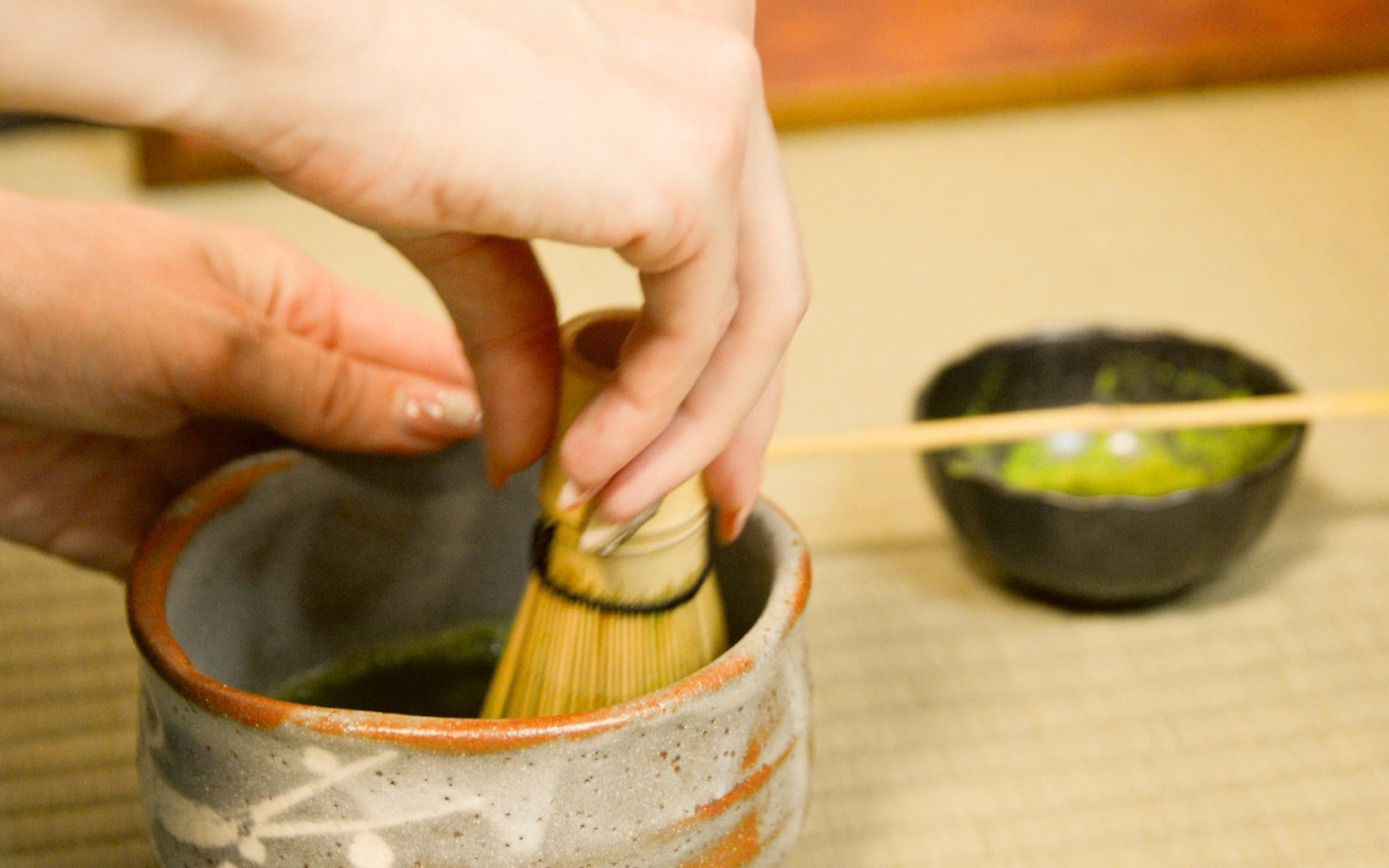 Tokyo Asakusa Hanbei Saryo Sake/Creative Cuisine/Pounding Mochi/Calligraphy/Tea Ceremony Experience 
