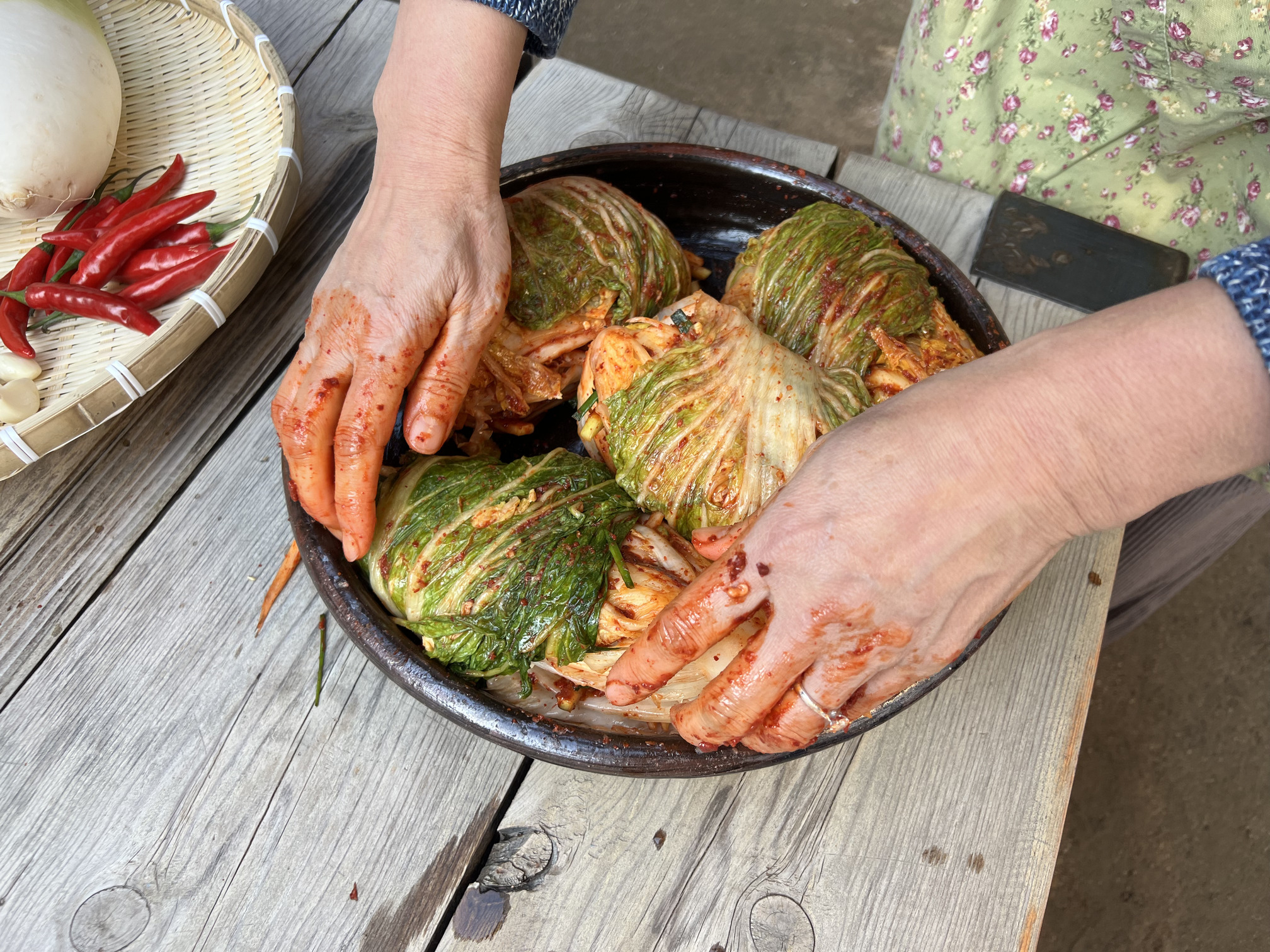 Kimchi Cooking Class in Traditional Hanok House