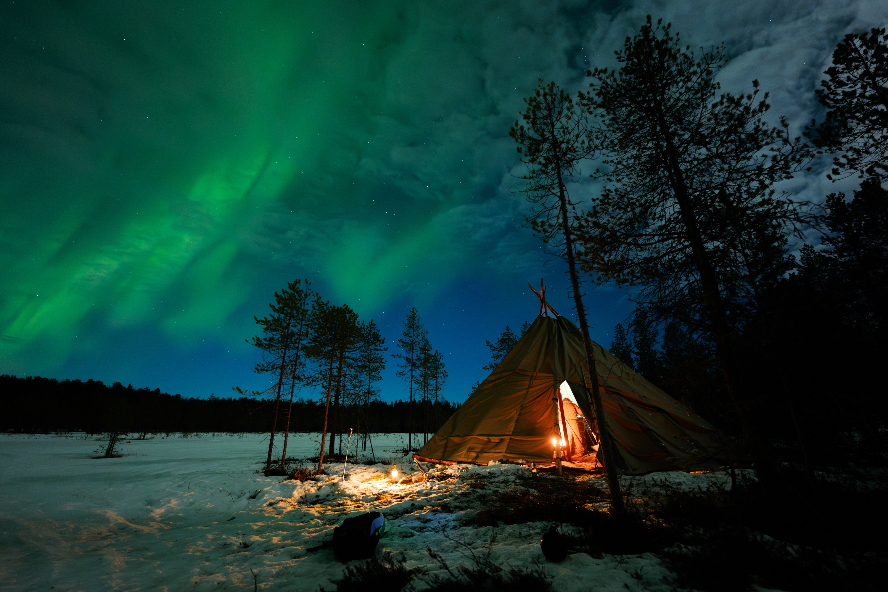 Traditional Lappish Hut
