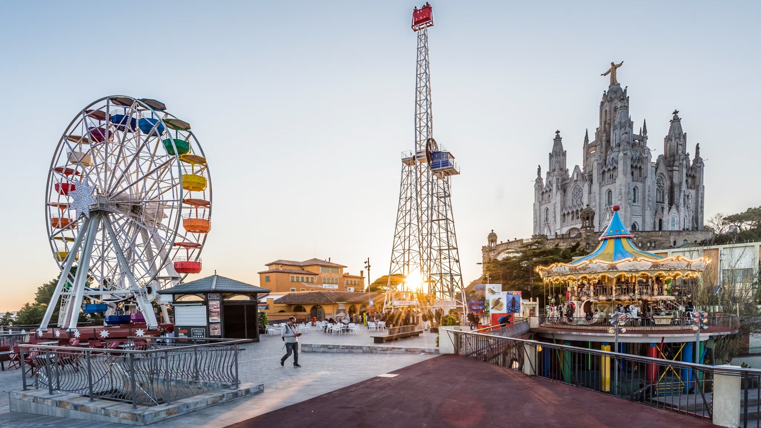 Tibidabo Panoramic Area ticket in Barcelona