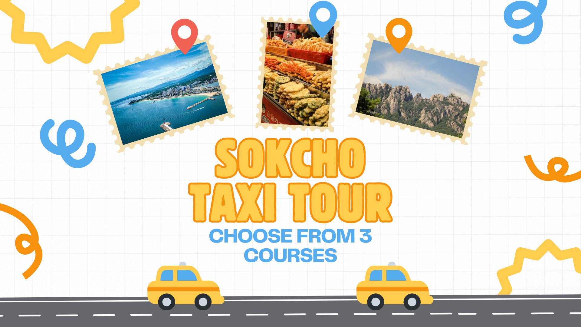 Gangwon Sokcho 3-Hour Taxi Tour