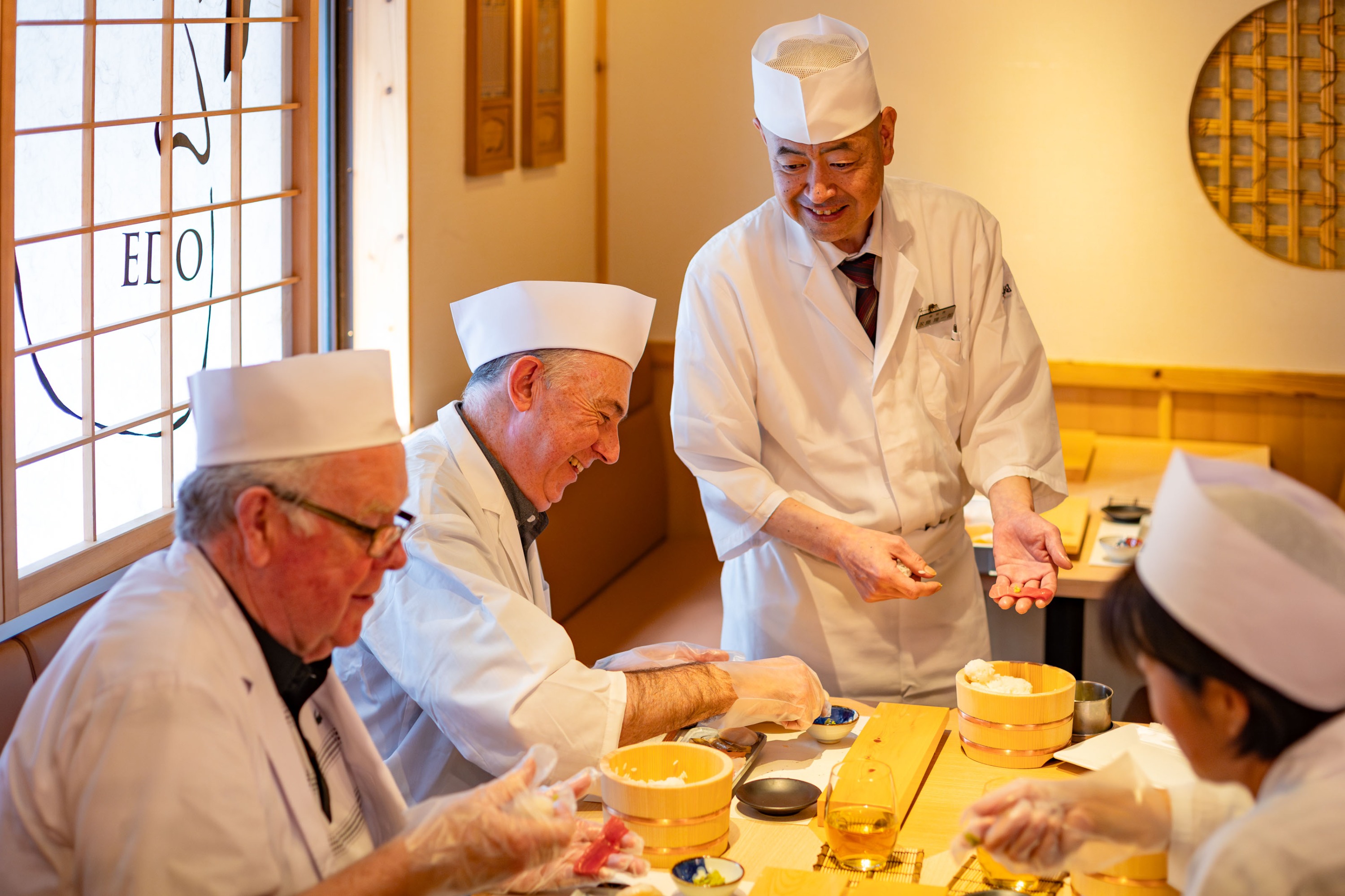 東京專業壽司廚師2小時體驗