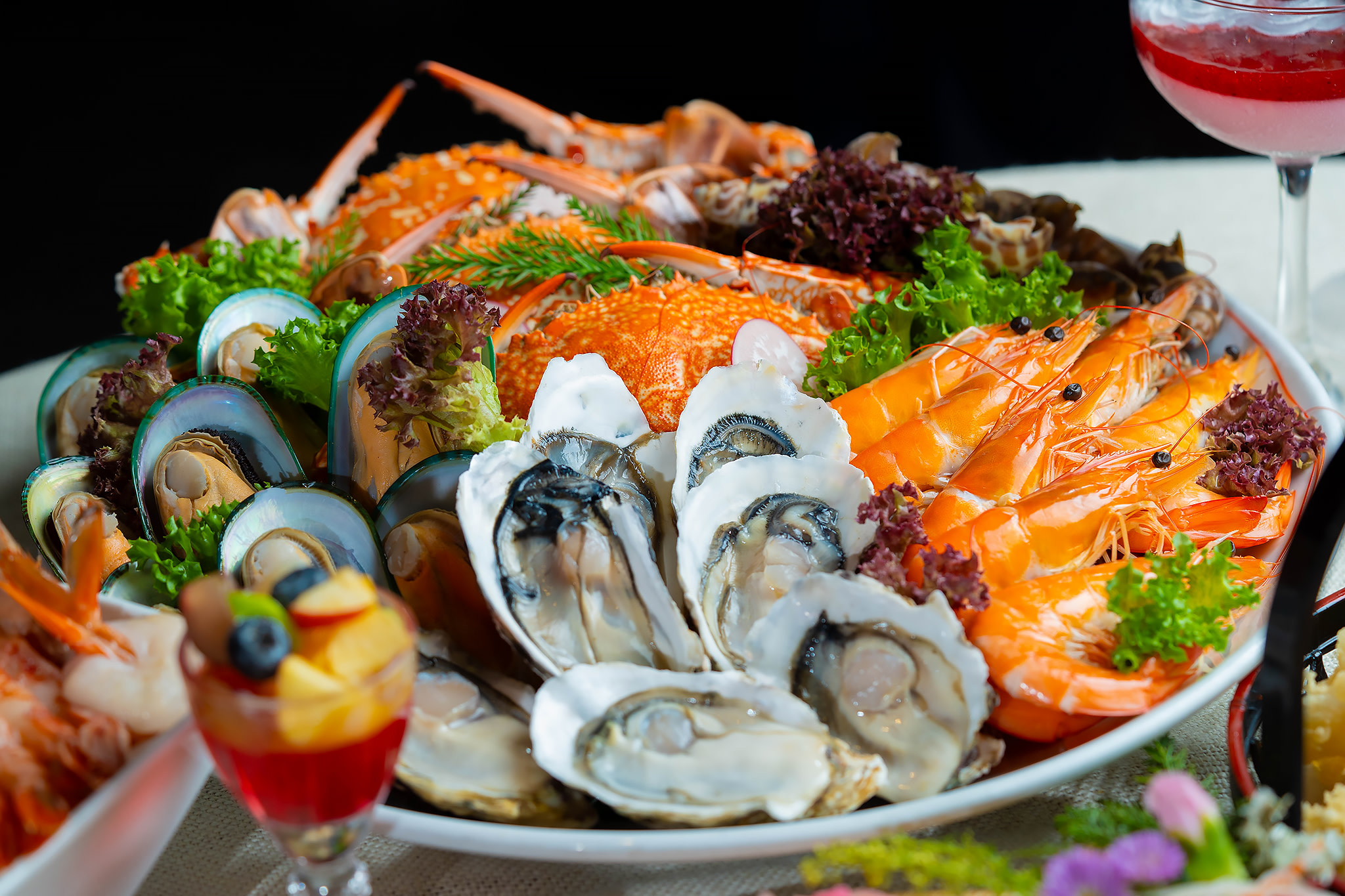 Buffet at The Emerald Coffee Shop (The Emerald Hotel)