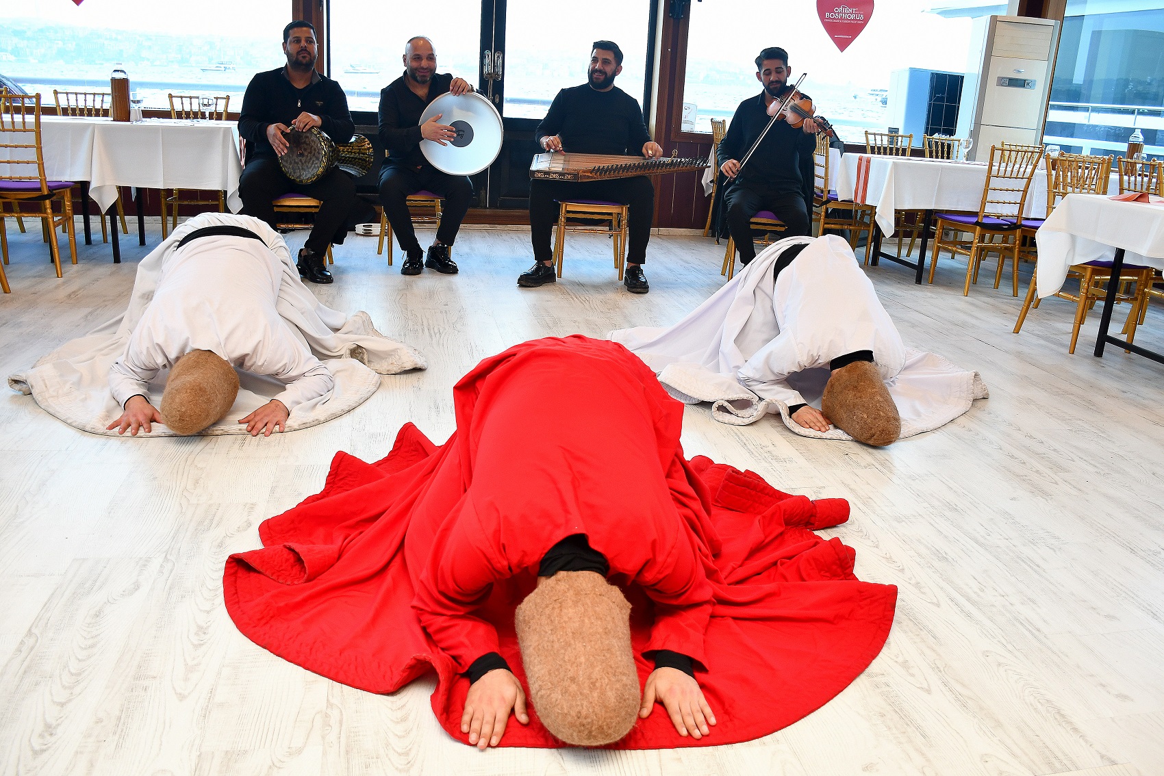  Whirling Dervish Ceremony Ticket in Istanbul with Bosphorus View