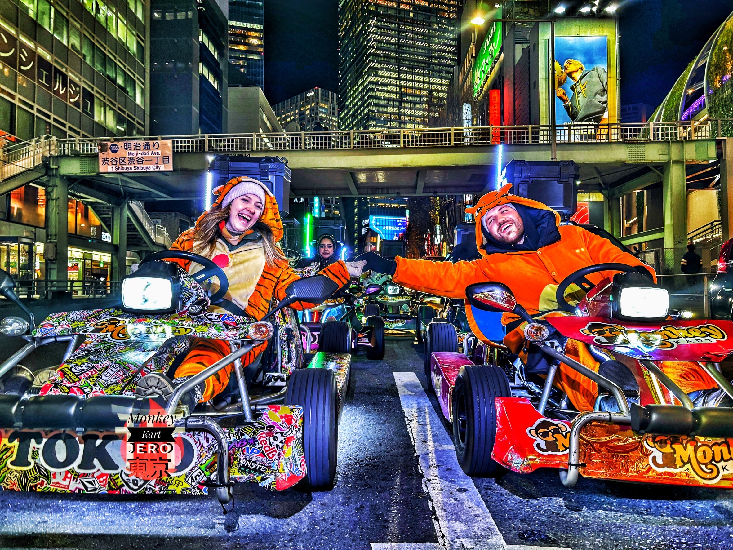 澀谷 2 號店小團體卡丁車體驗