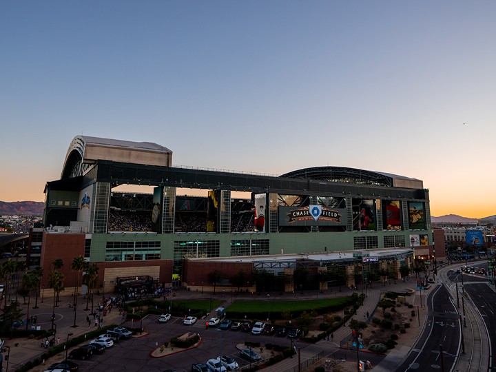 Easily access Chase Field via light rail, ride-share, or nearby public parking garages