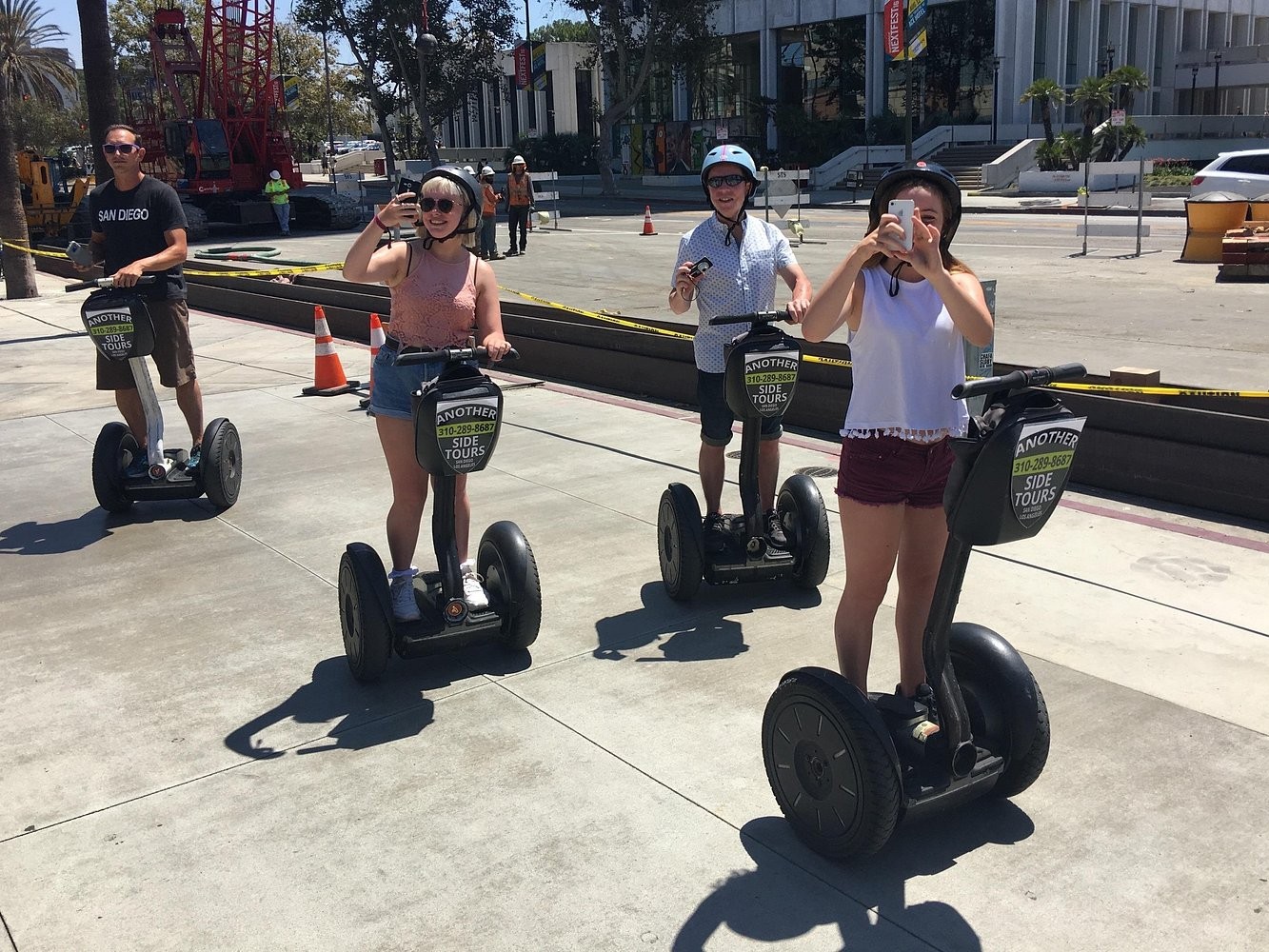 Catch unforgettable shots along the journey, capturing iconic LA landmarks on your Segway adventure
