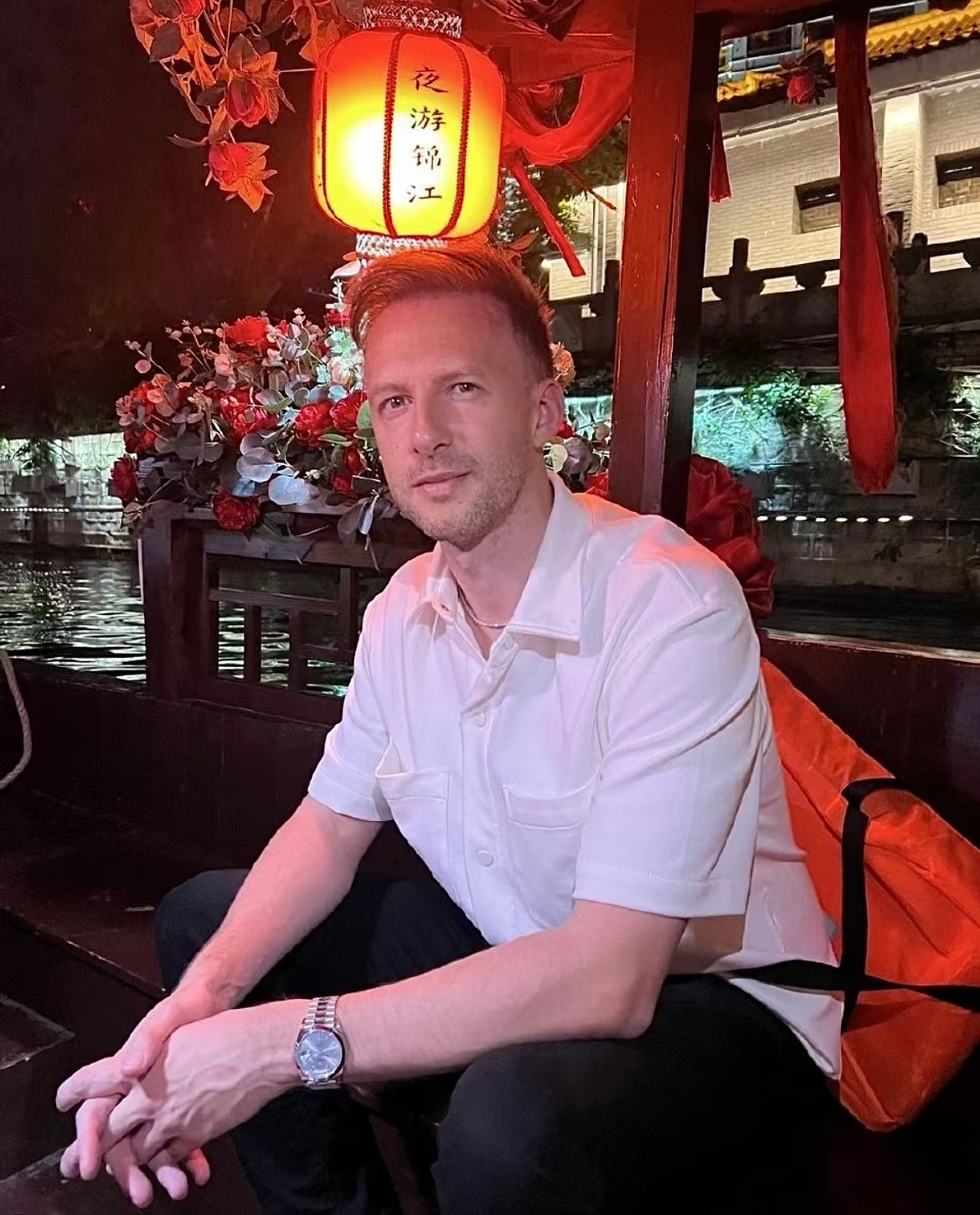 Dongmen Pier Night Cruise on Jinjiang River