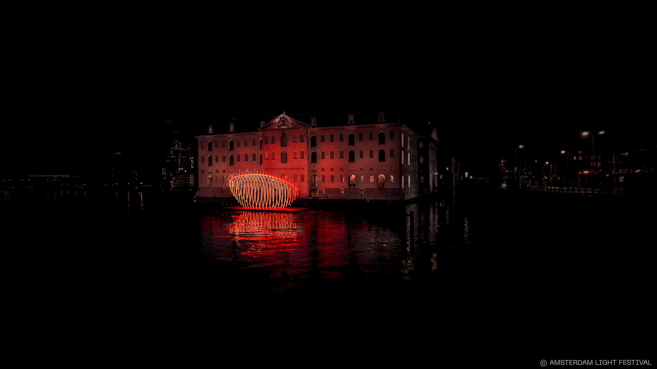 Experience the 14th Amsterdam Light Festival with unmatched open boat views
