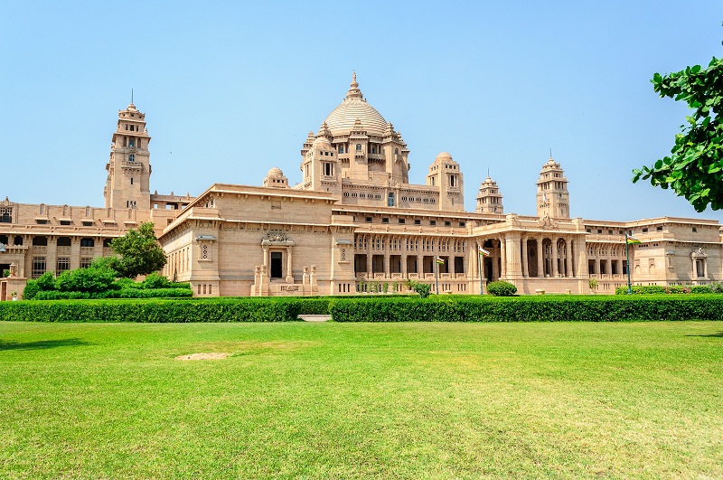 Umaid Bhawan Palace in Jodhpur.
