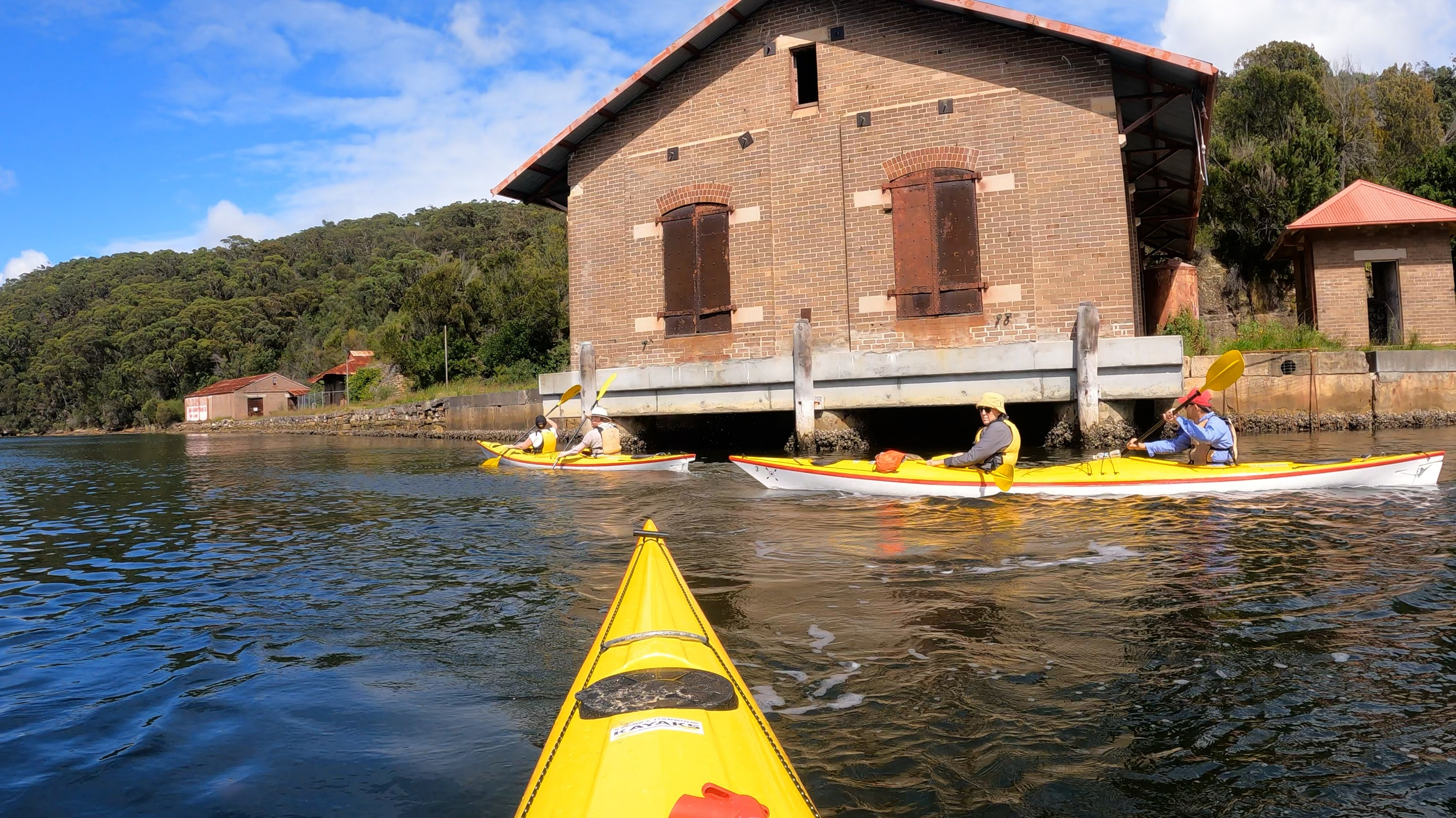 ミドルハーバー カヤックエコツアー（Sydney Harbour Kayaks提供）