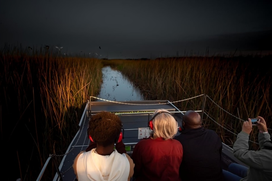 Thrilling Night Airboat Tour at Boggy Creek Adventures in Florida