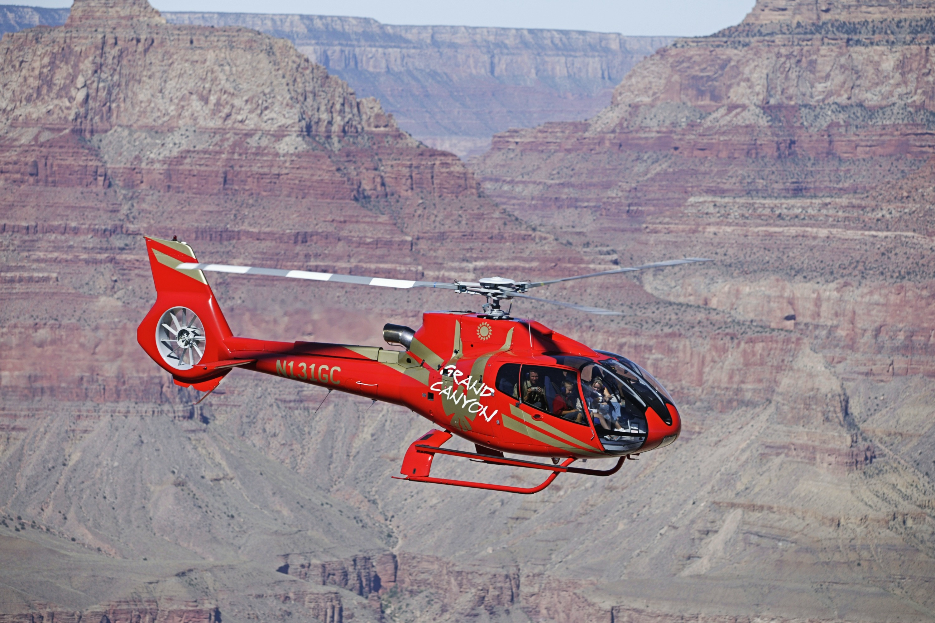 Grand Canyon South Rim Majestic Helicopter Tour with Optional Hummer