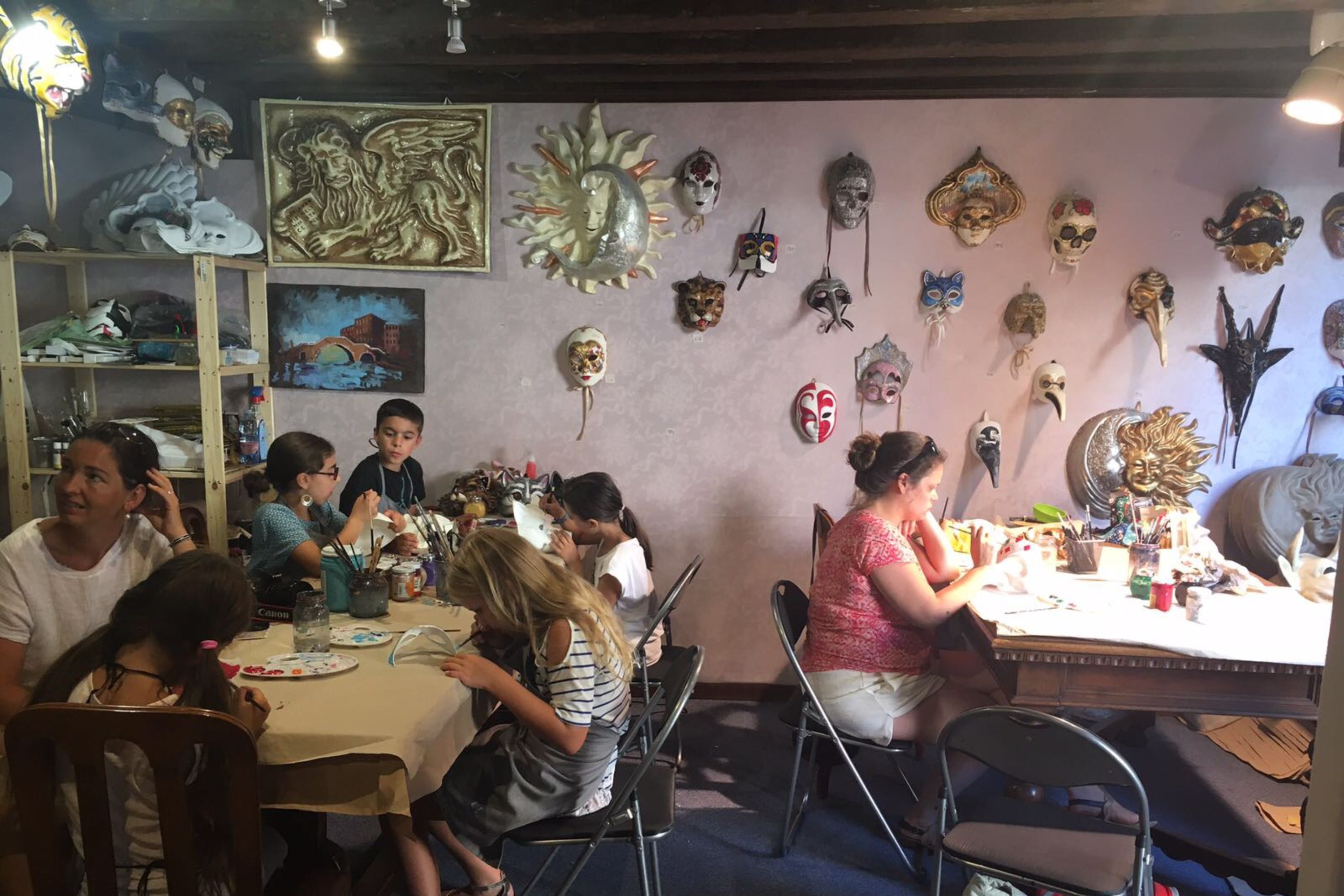 Venetian Mask-Painting Workshop in Venice