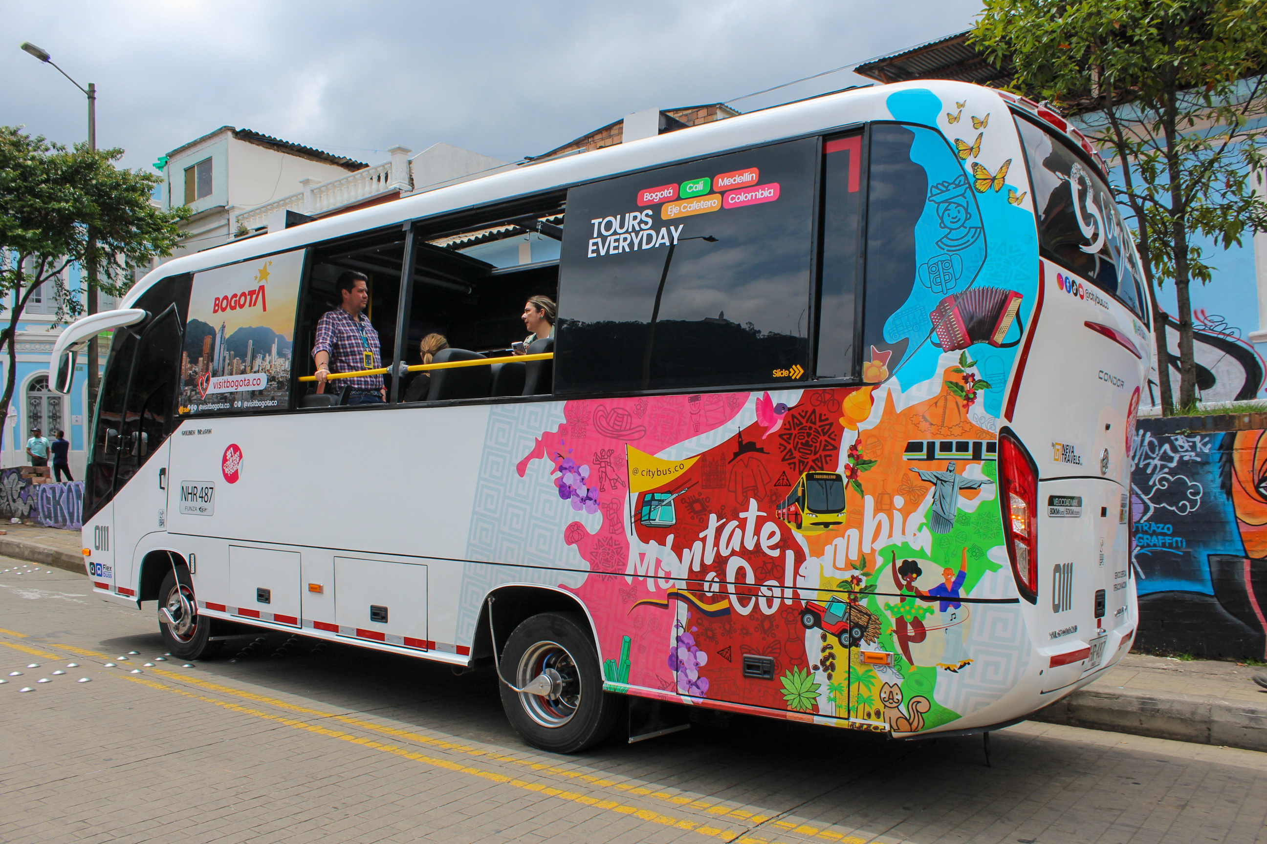 Bogota City Hop On Hop Off Bus Tour