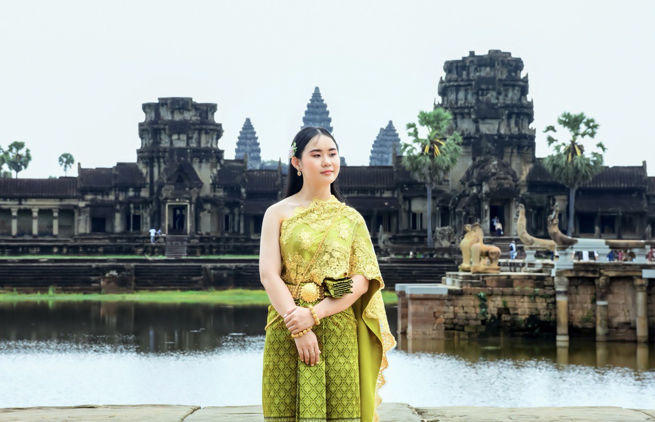 吳哥窟 (Angkor Wat) 高棉傳統服飾體驗之旅