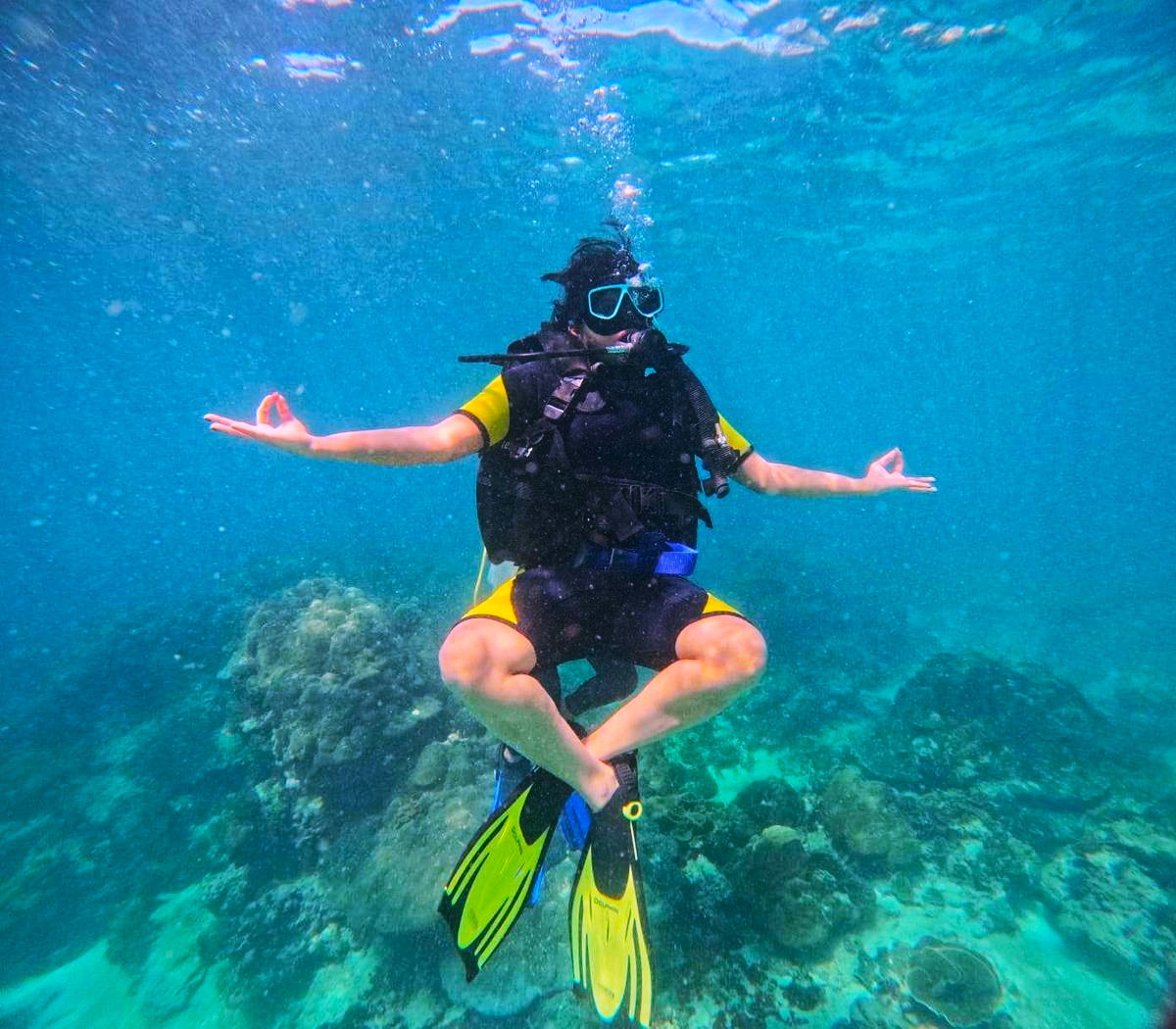 邁松私人島嶼小團體水肺潛水：半日 2 潛
