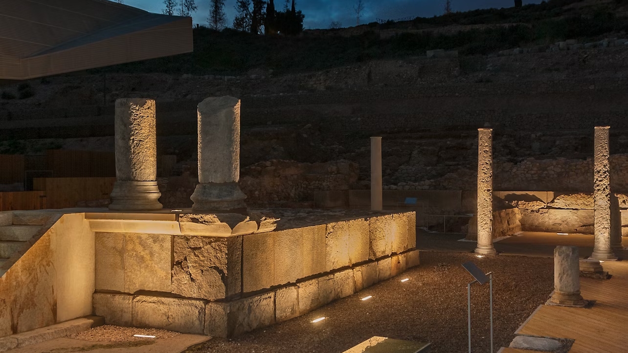 Exploring the timeless ruins of the Molinete Roman Forum, offering a captivating glimpse into history