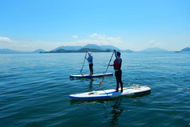 Miyajima sea kayaking & SUP experience (Hiroshima)