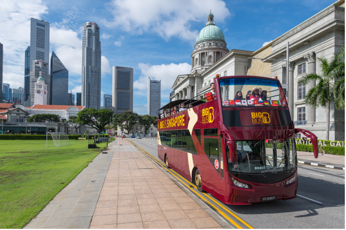 Big Bus Singapore Hop On Hop Off Tour (Open-Top)