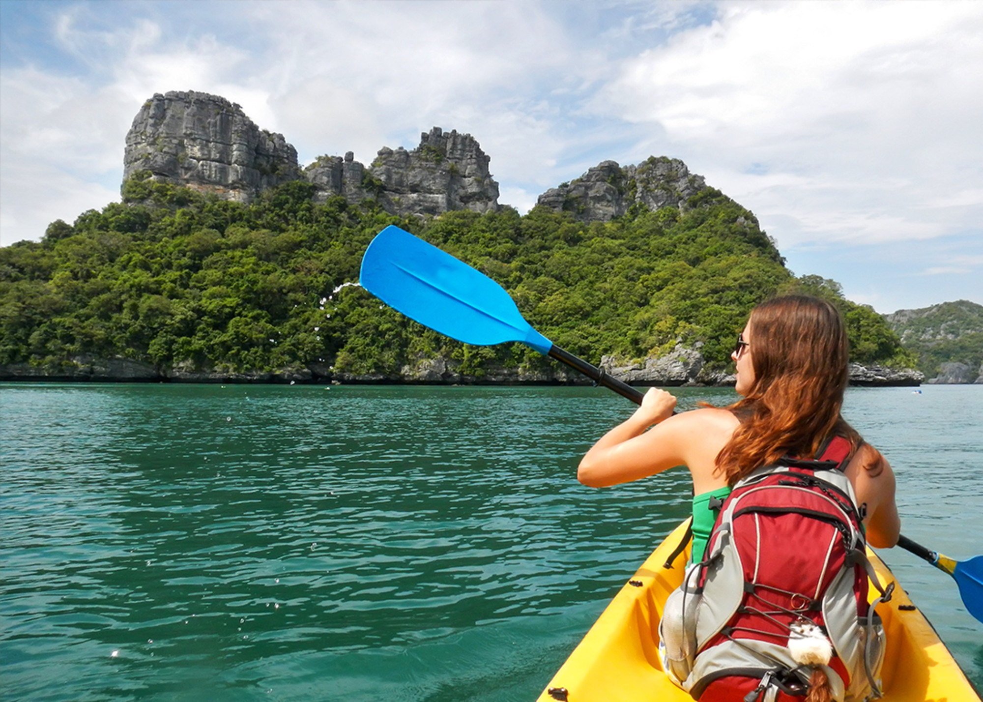 Vang Vieng: Cave Tubing, Cave hiking, Zipline, Kayak, Lagoon Full Day Tour