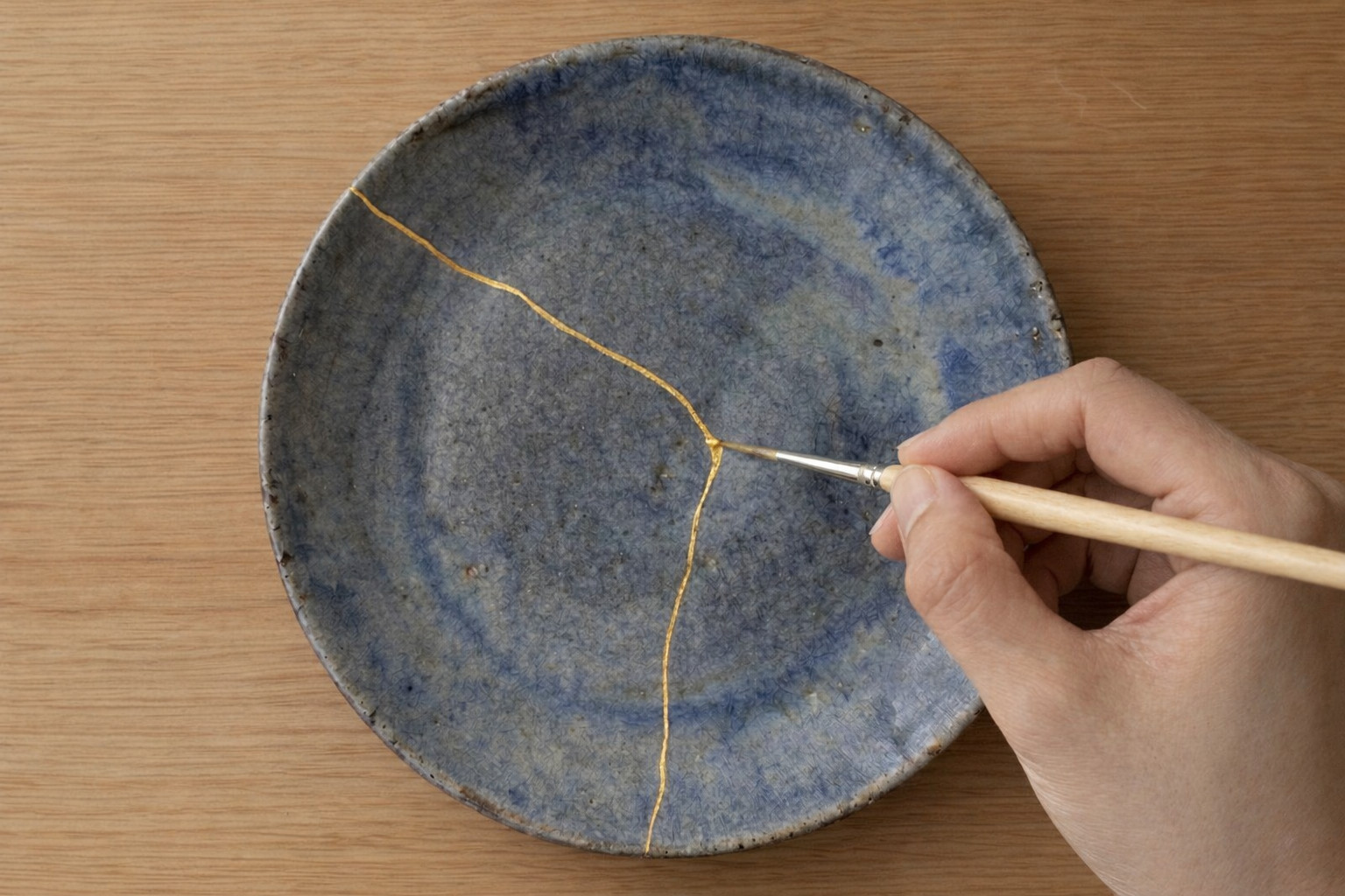 Искусство кинцуги: традиционный золотой ремонт в Токио, Асакуса