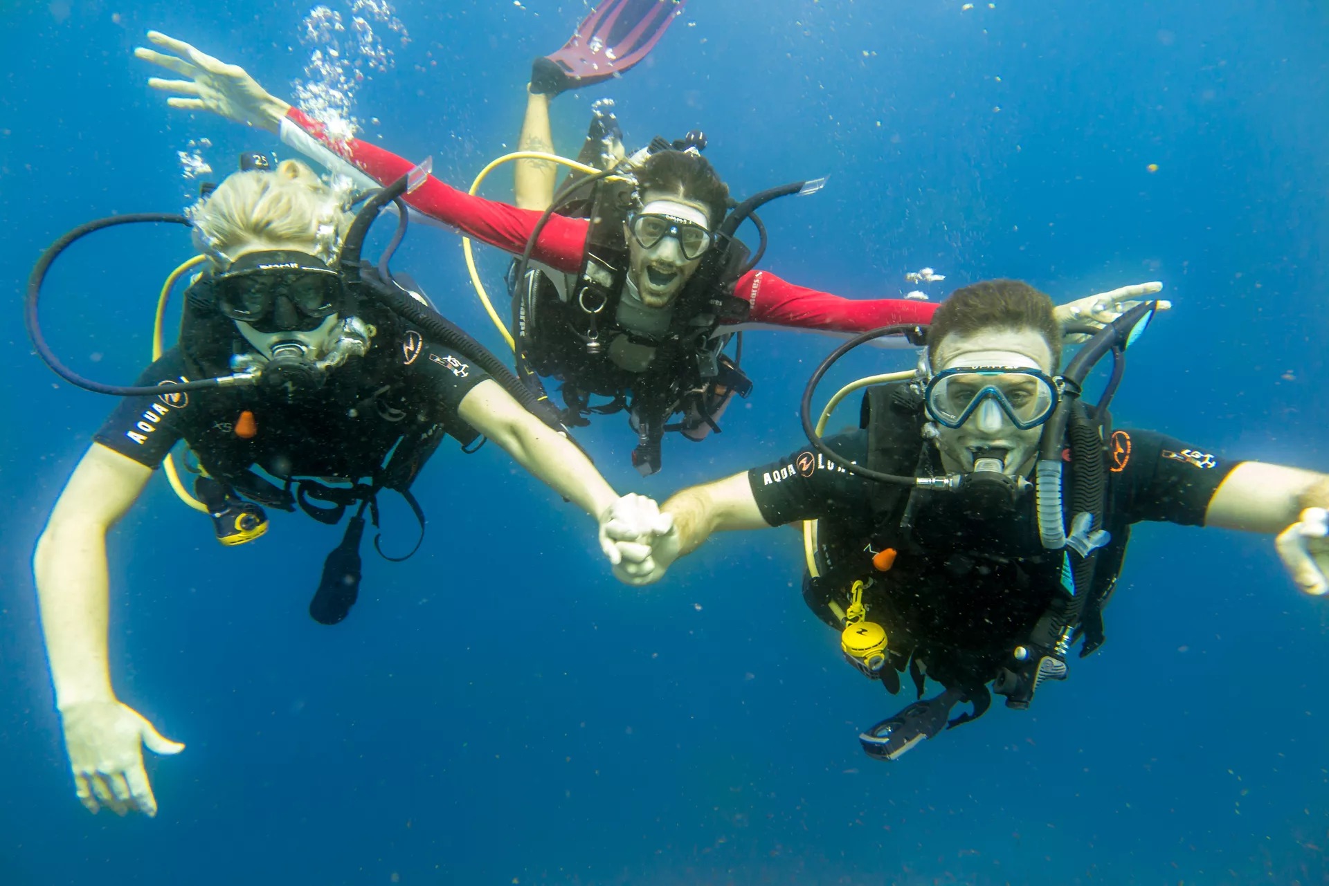 龍目島開放水域潛水體驗（PADI五星級潛水中心）
