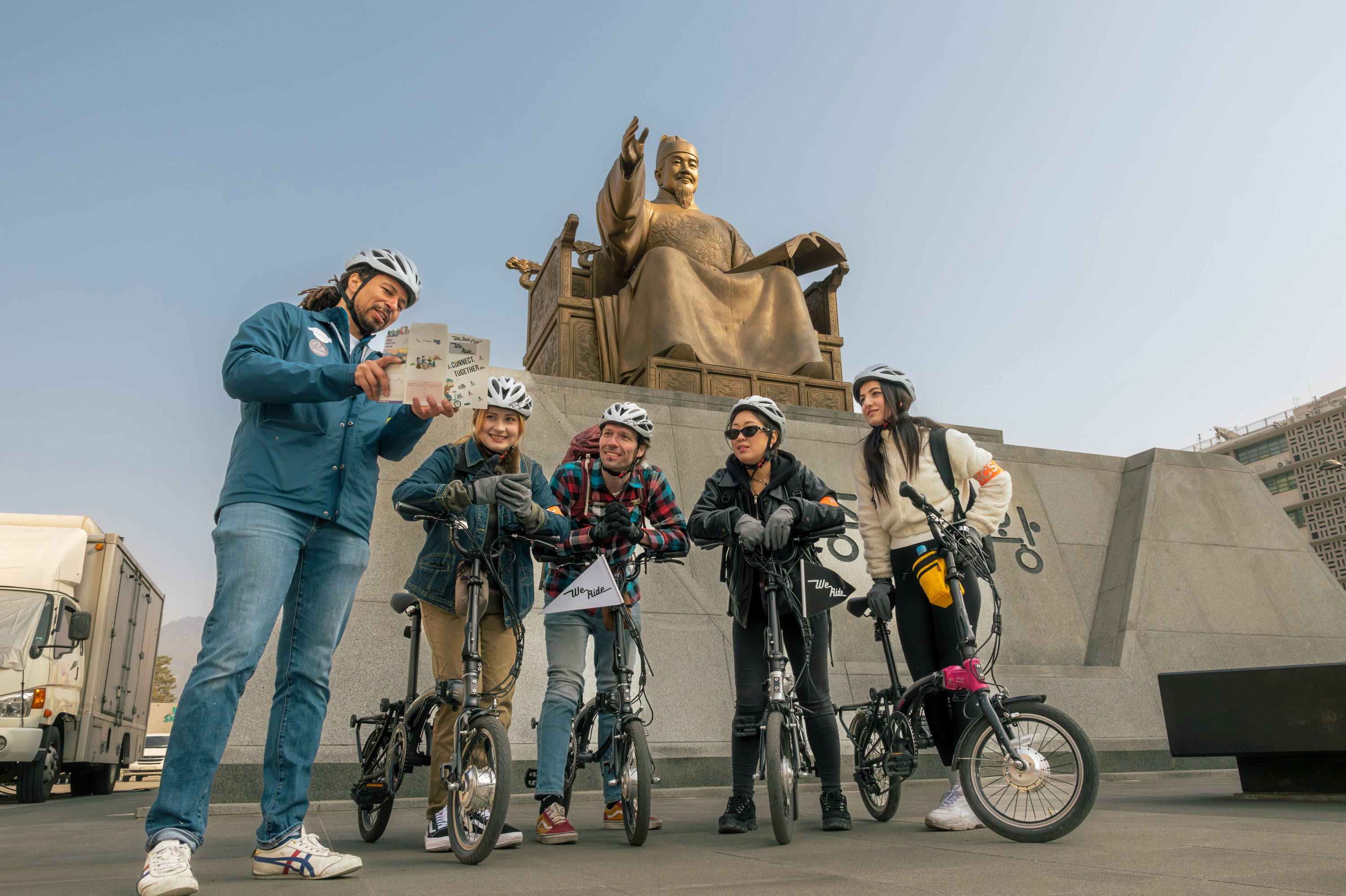 首爾清晨電動自行車之旅